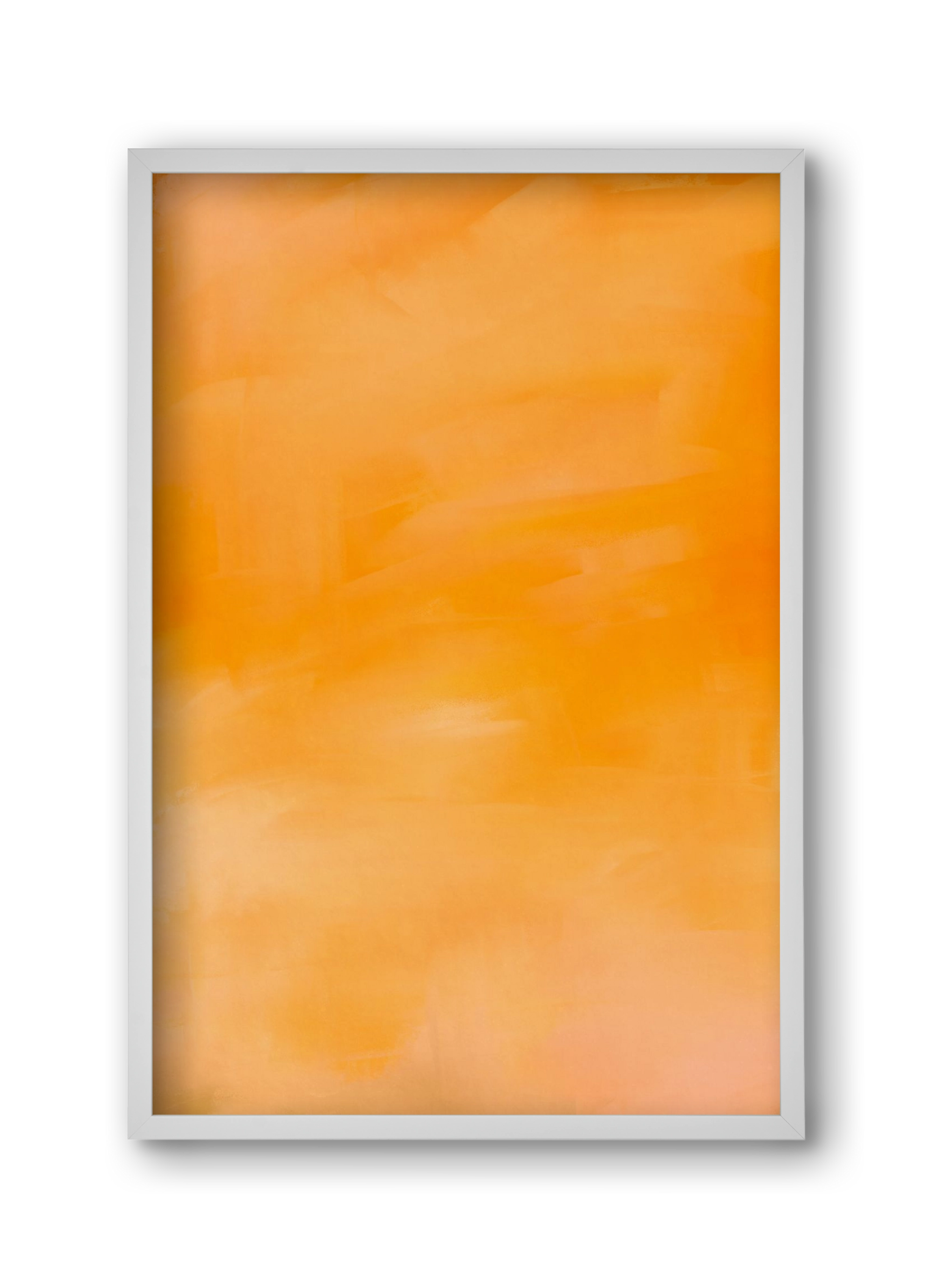 COLOR GRADIENT - 18, 30x45 cm (30x45 cm), Fehér keret