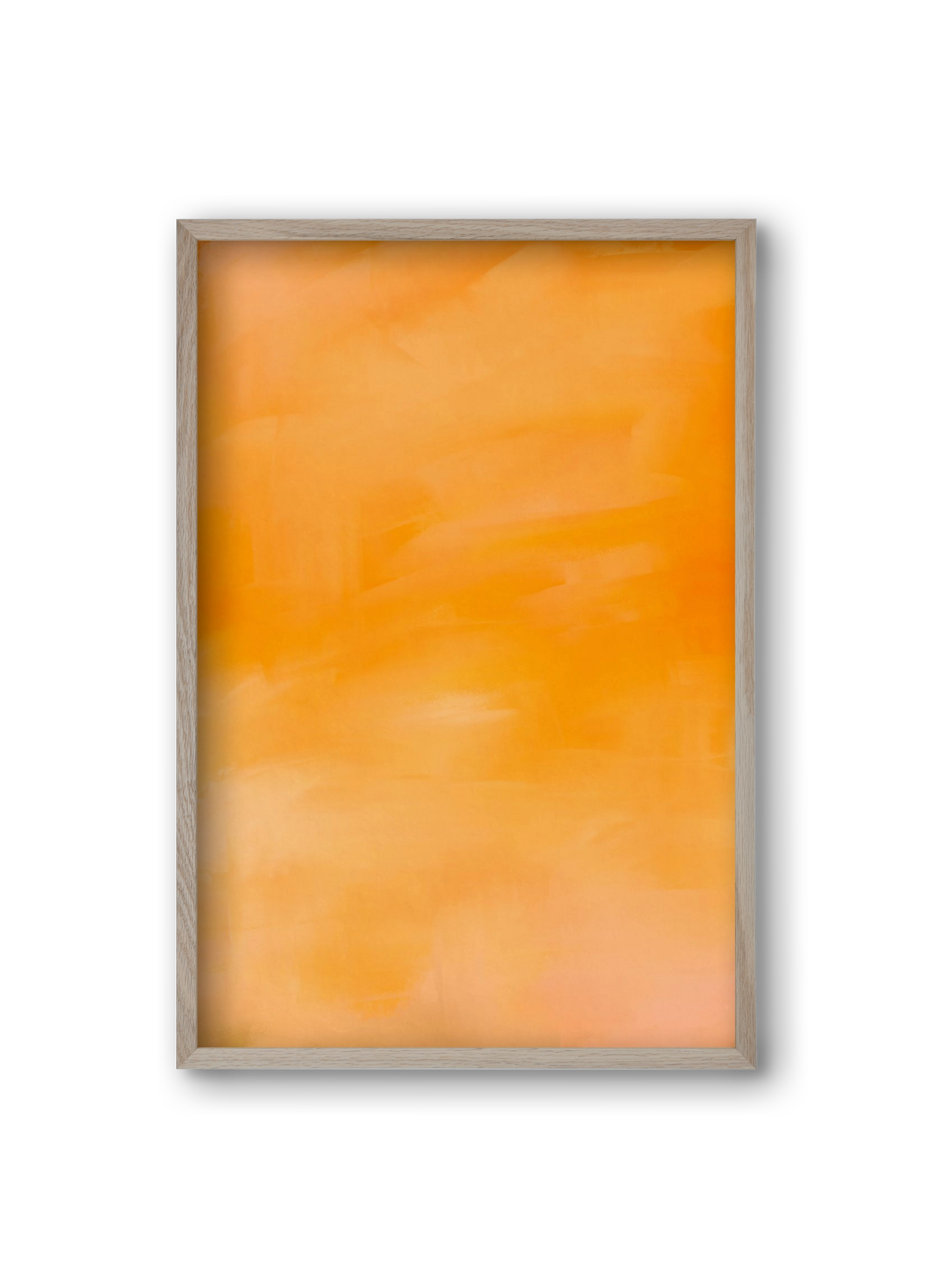 COLOR GRADIENT - 18, 20x30 cm (20x30 cm), Tölgy keret