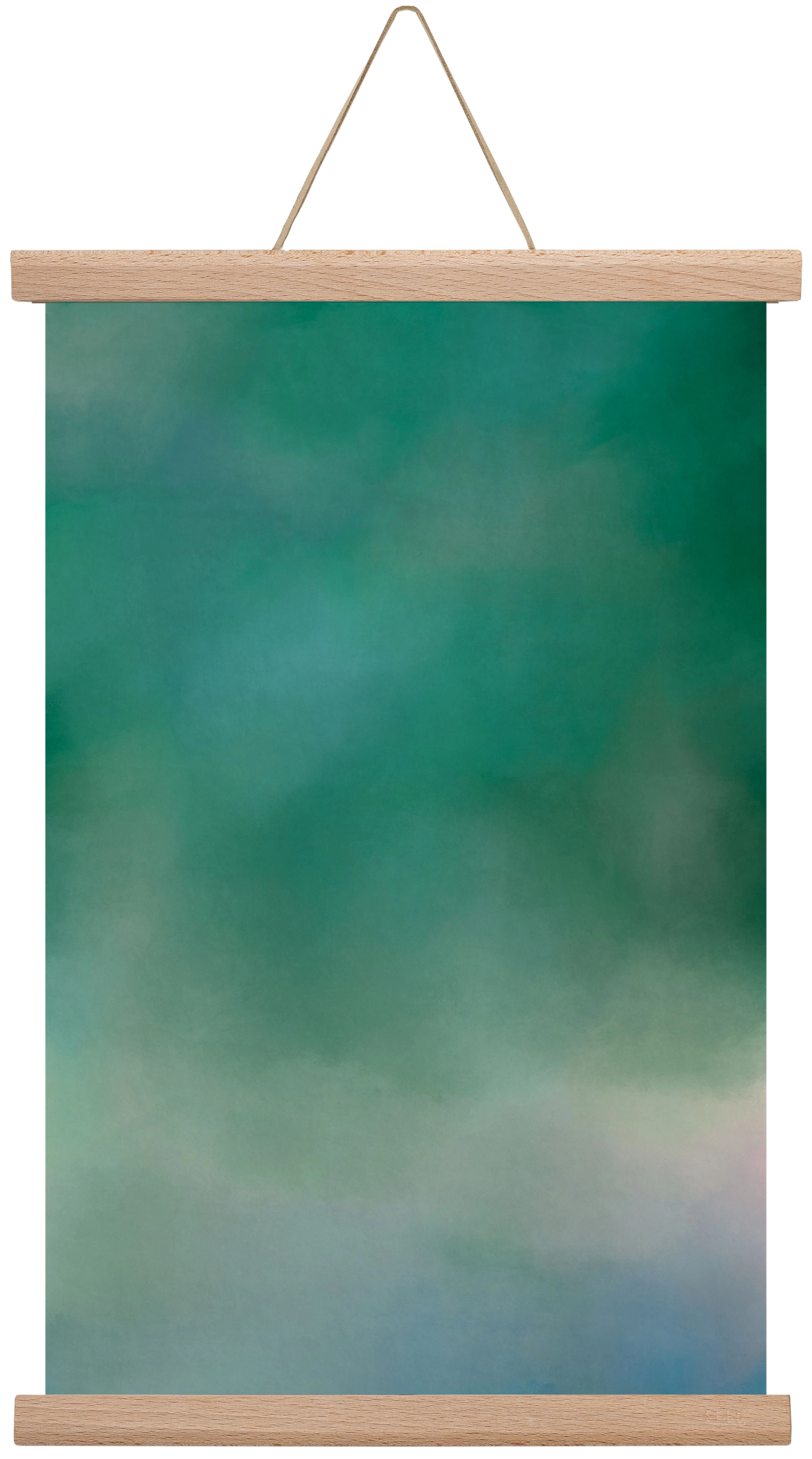 COLOR GRADIENT - 19, 30x45 cm (30x45 cm), Tölgy akasztó