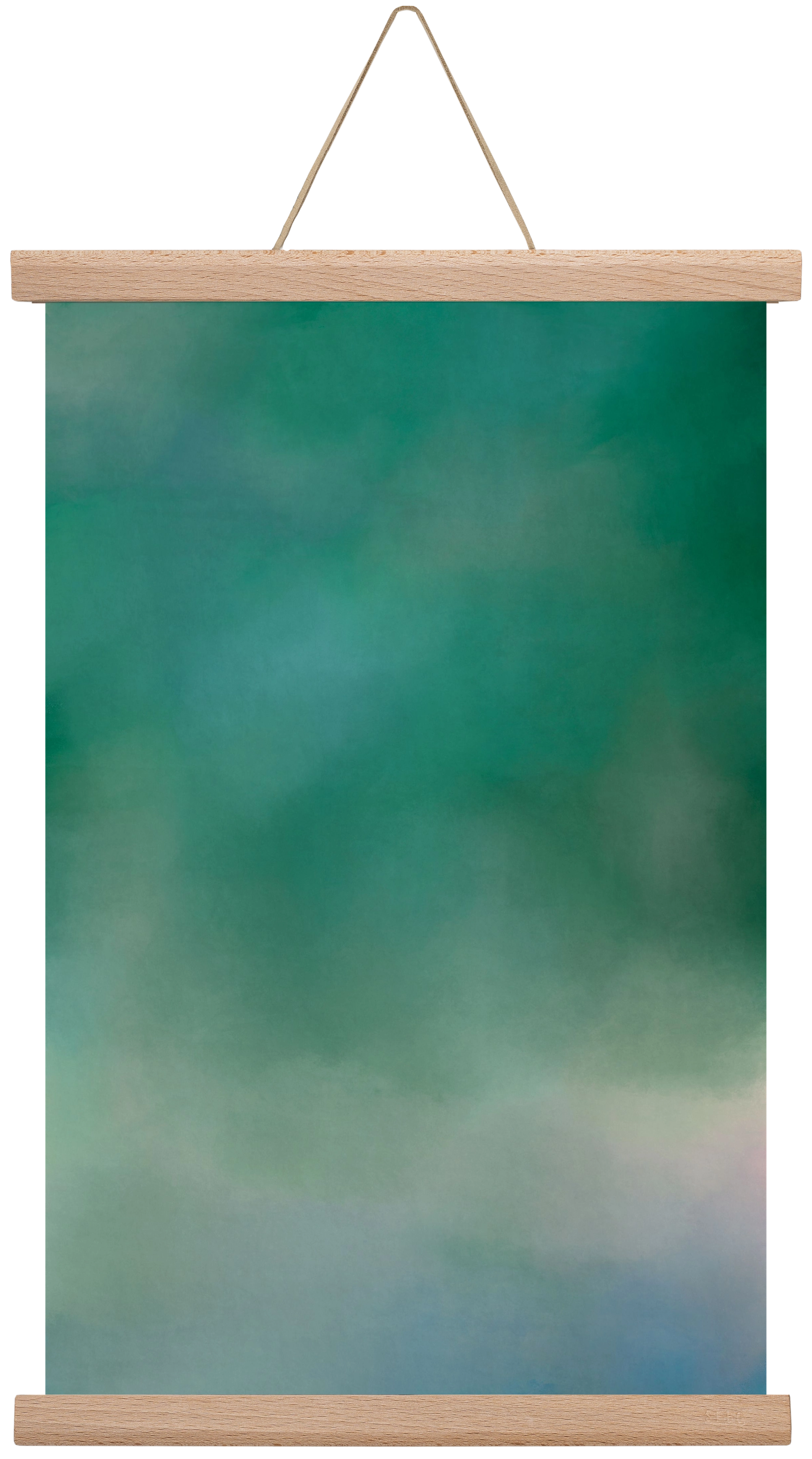 COLOR GRADIENT - 19, 30x45 cm (30x45 cm), Tölgy akasztó