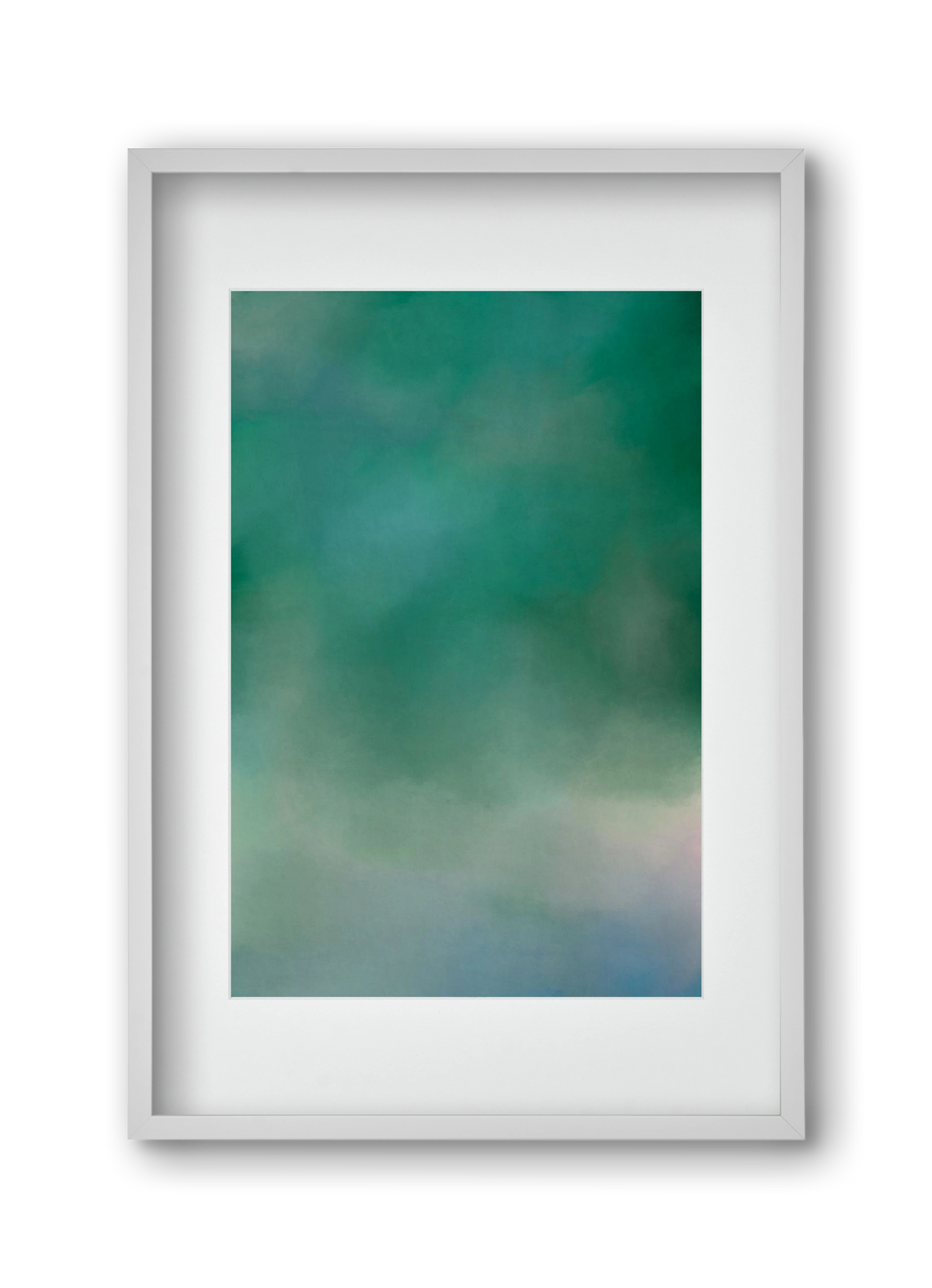 COLOR GRADIENT - 19, 30x45 cm (20x30 cm), Fehér keret, paszpartuval