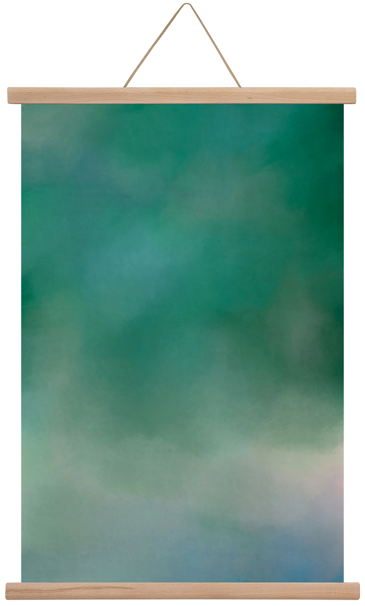 COLOR GRADIENT - 19, 40x60 cm (40x60 cm), Tölgy akasztó