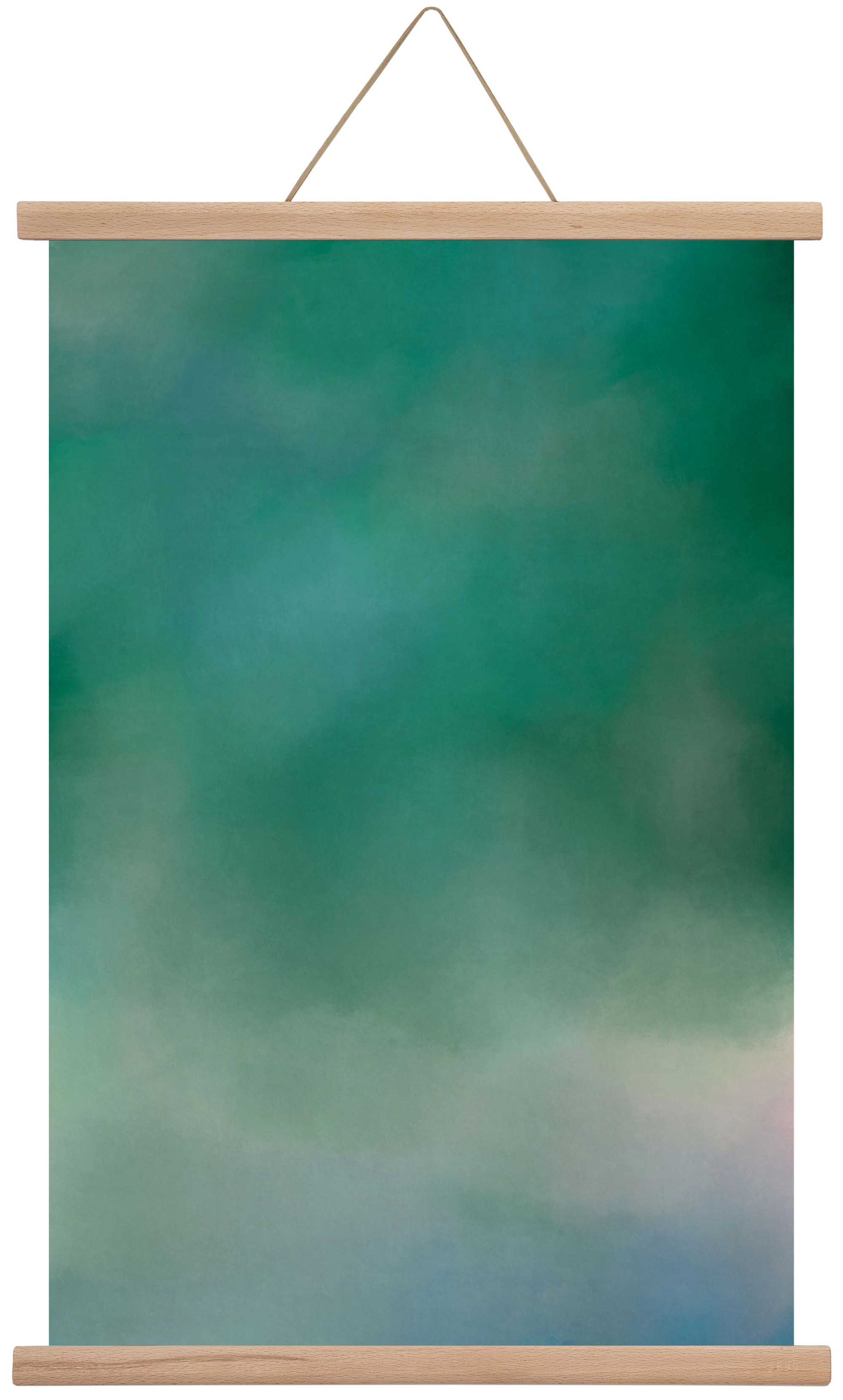 COLOR GRADIENT - 19, 40x60 cm (40x60 cm), Tölgy akasztó