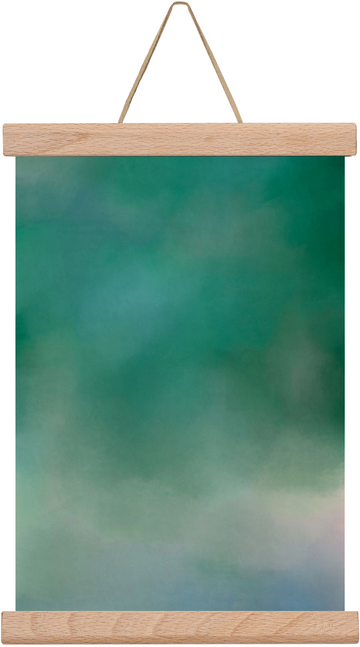 COLOR GRADIENT - 19, 20x30 cm (20x30 cm), Tölgy akasztó