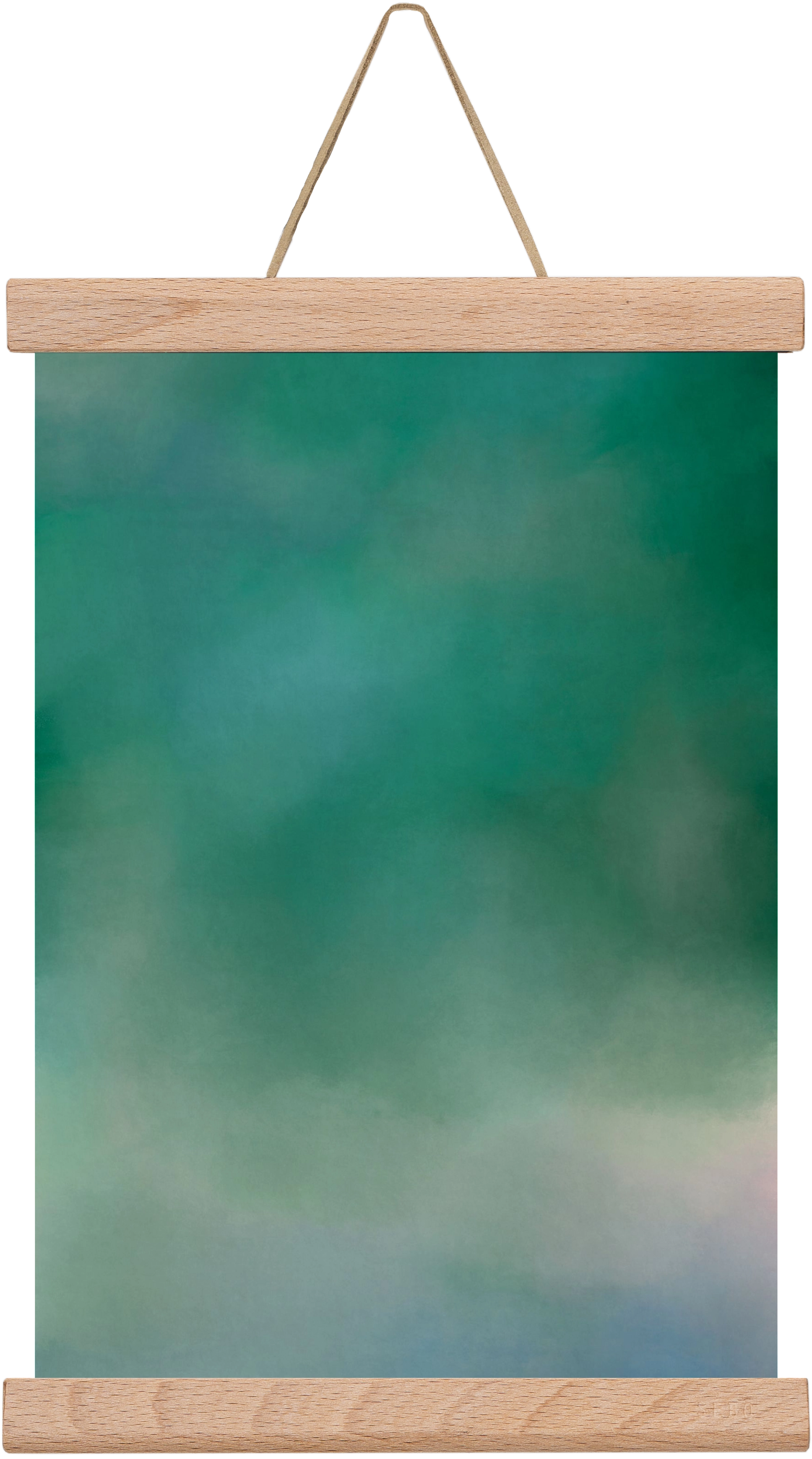 COLOR GRADIENT - 19, 20x30 cm (20x30 cm), Tölgy akasztó