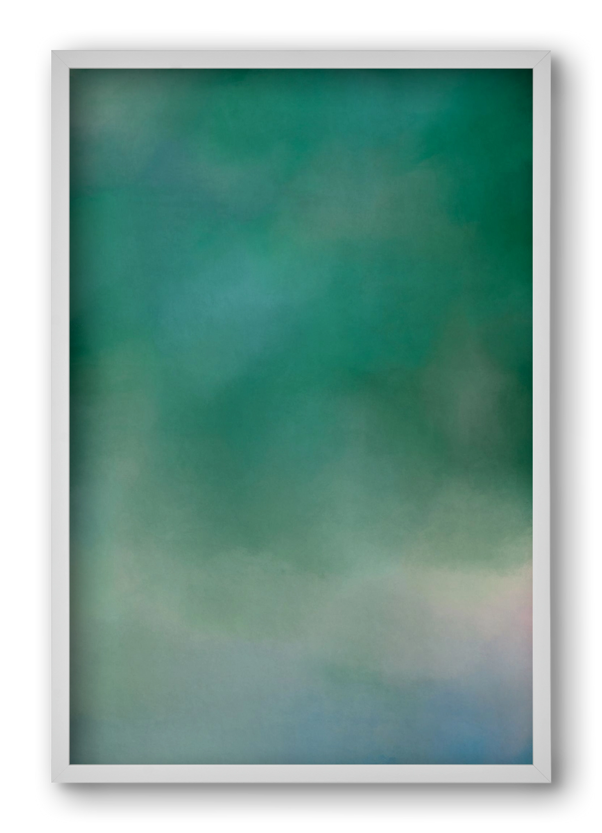 COLOR GRADIENT - 19, 40x60 cm (40x60 cm), Fehér keret