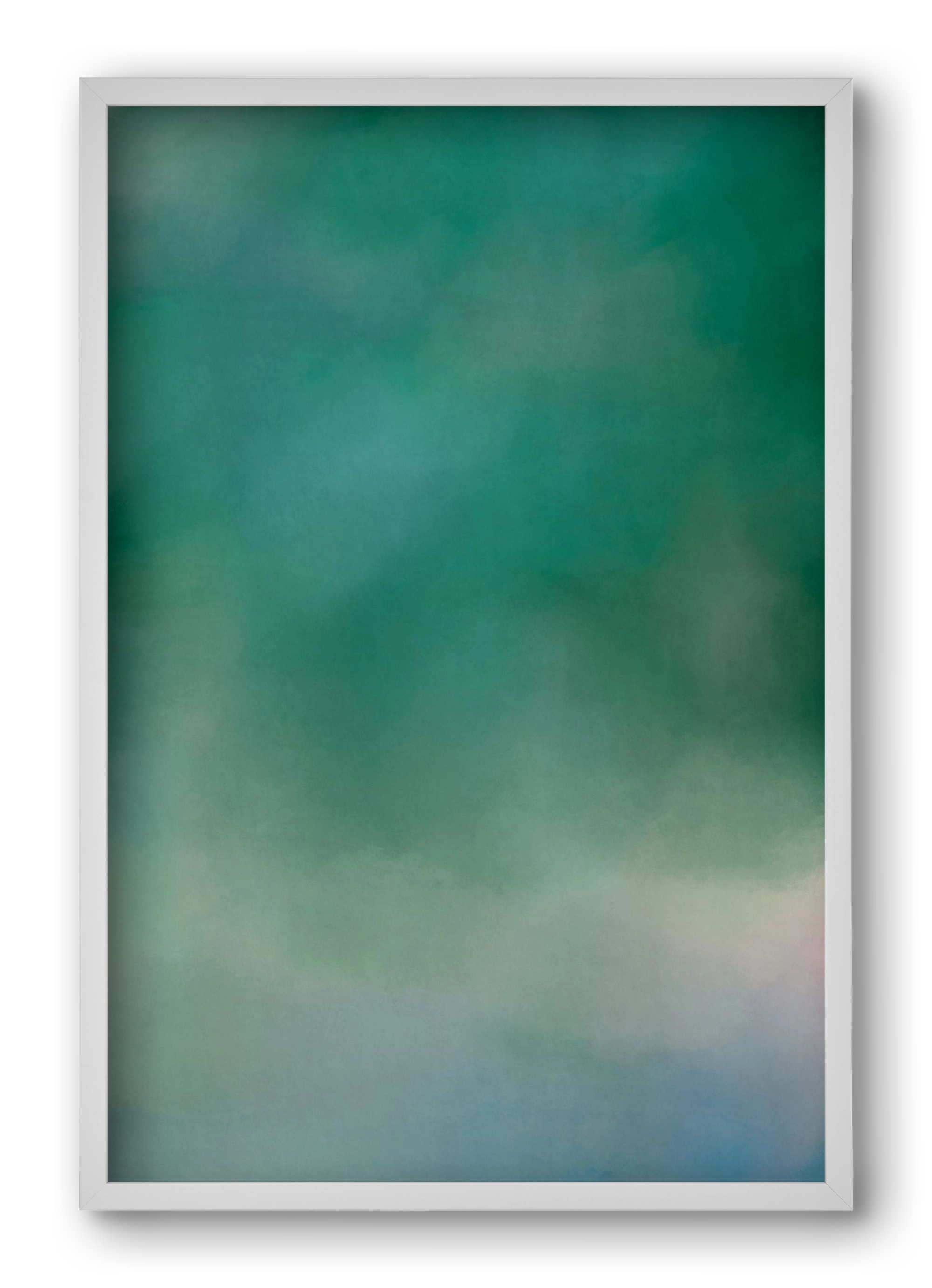 COLOR GRADIENT - 19, 40x60 cm (40x60 cm), Fehér keret