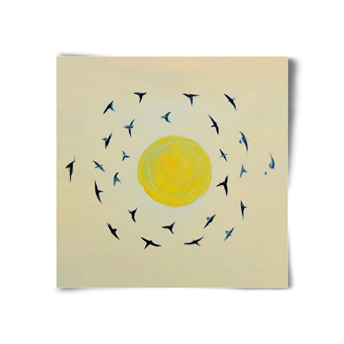 Fly away with me, 30x30 cm, Keret nélkül