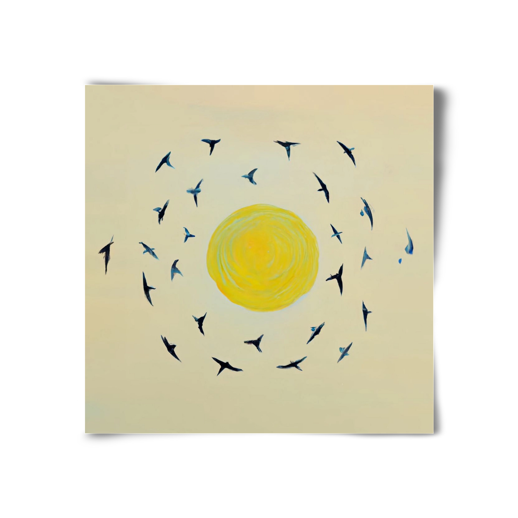 Fly away with me, 30x30 cm, Keret nélkül