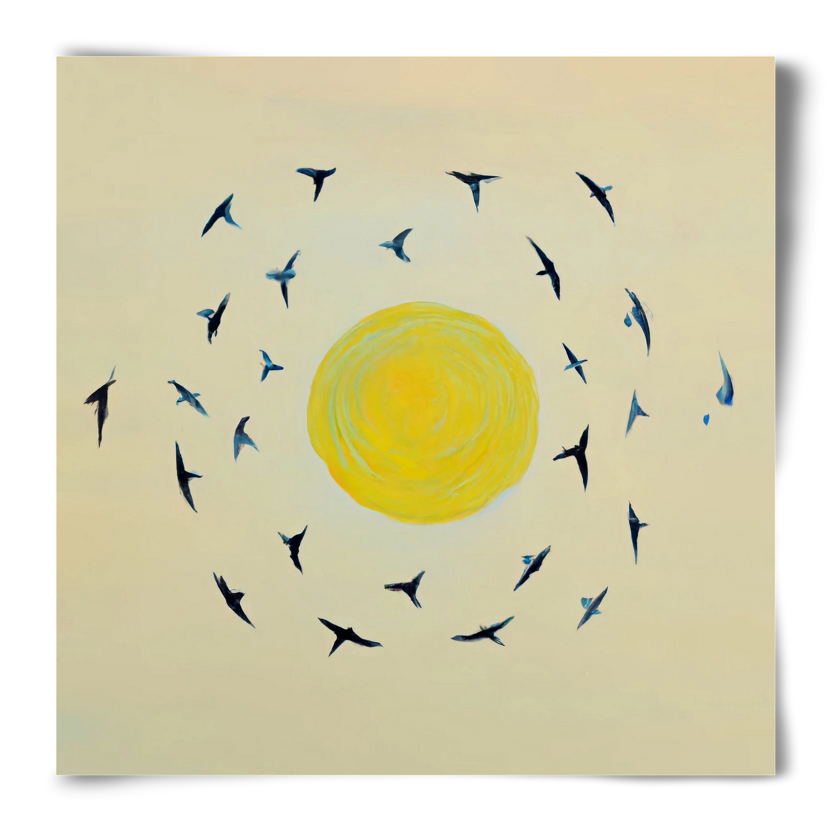 Fly away with me, 50x50 cm, Keret nélkül