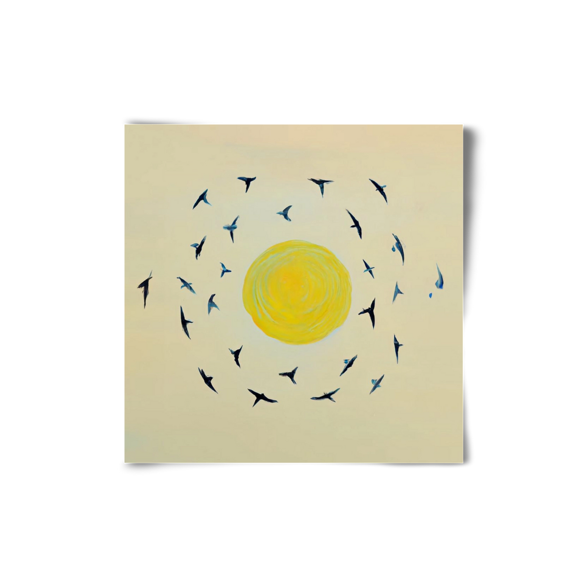 Fly away with me, 20x20 cm, Keret nélkül