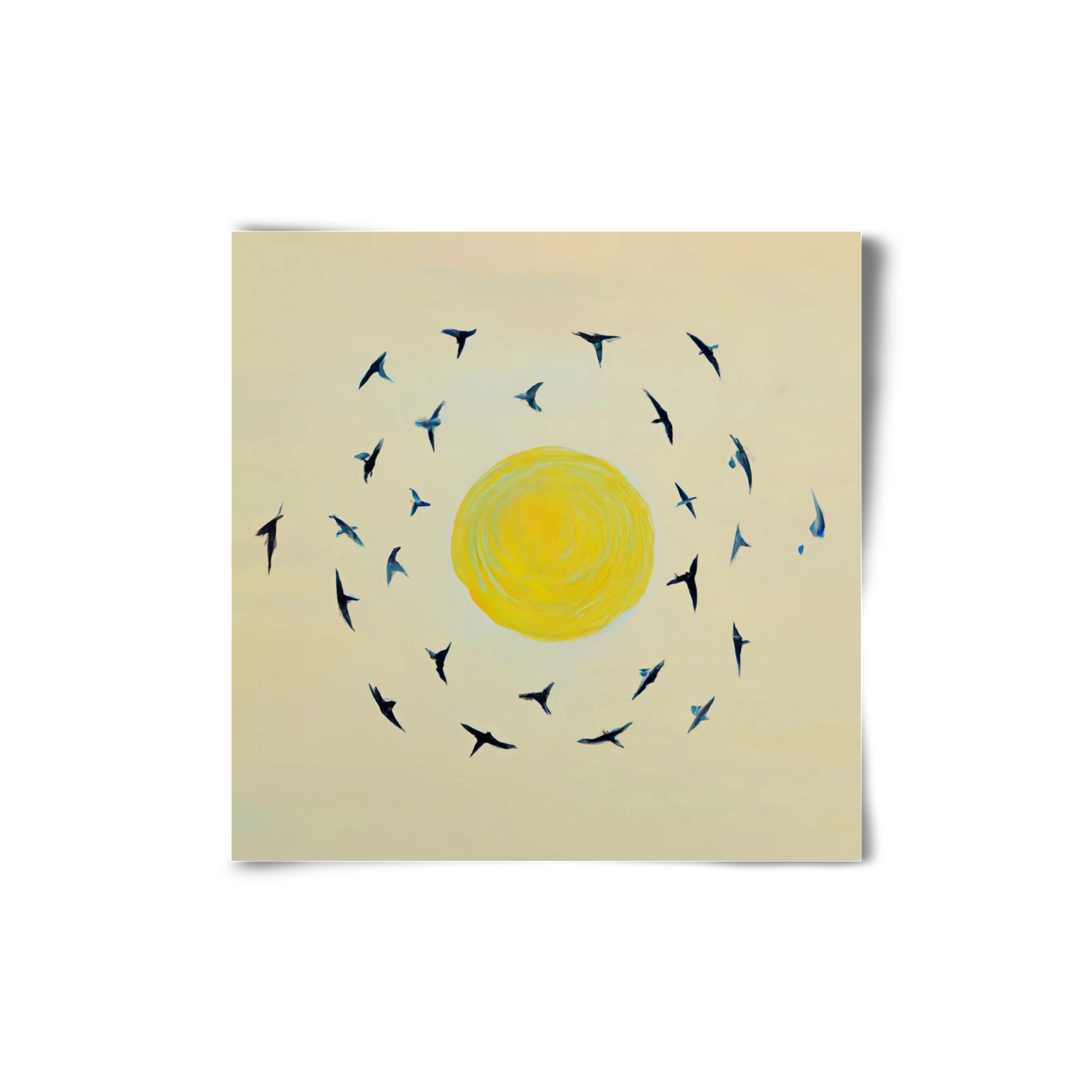 Fly away with me, 20x20 cm, Keret nélkül