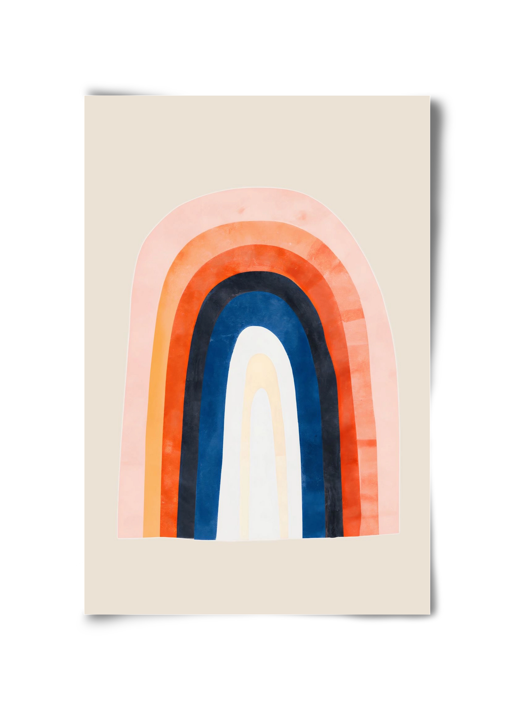 Over the rainbow, 30x45 cm, Keret nélkül