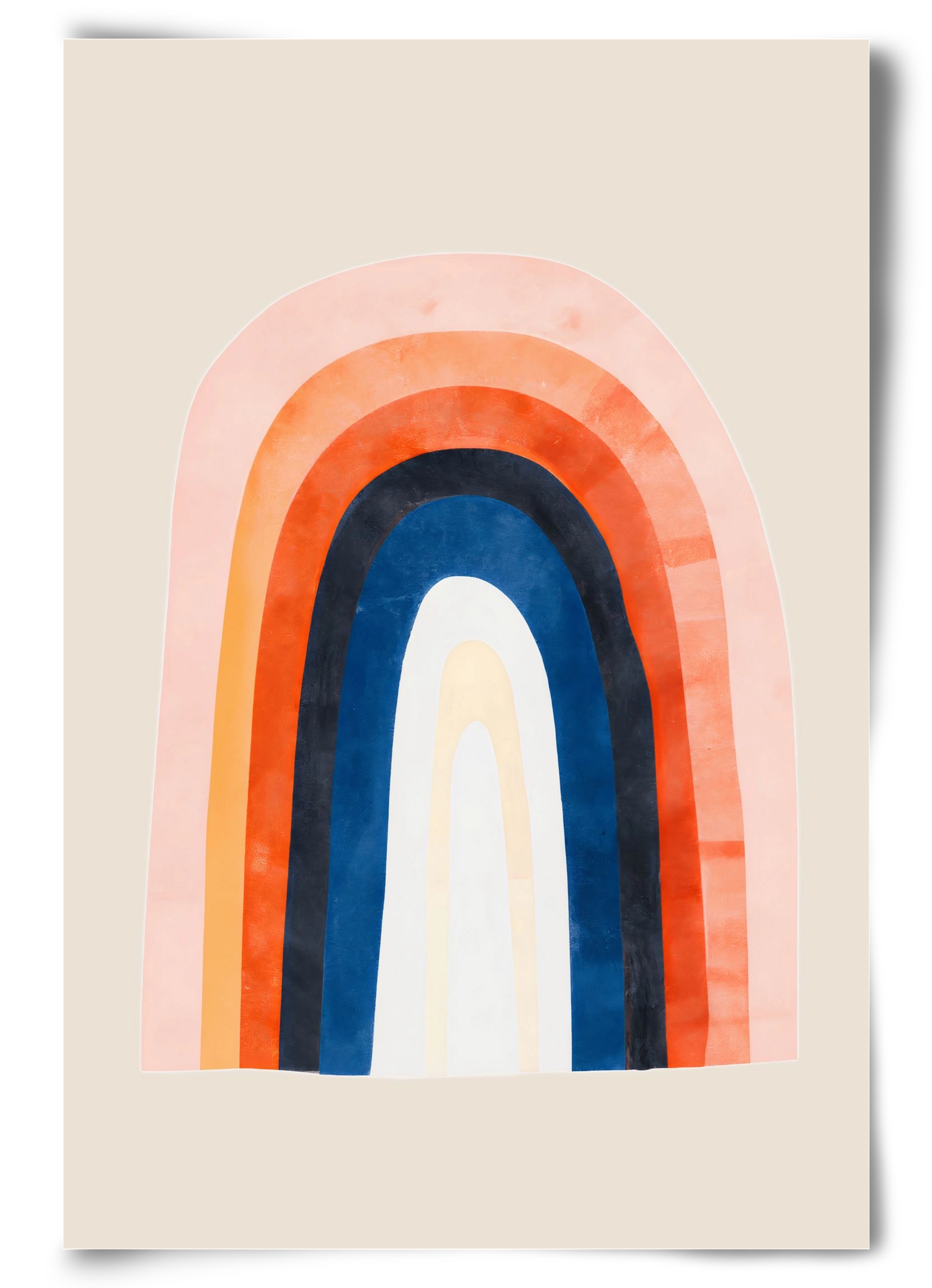 Over the rainbow, 60x90 cm, Keret nélkül