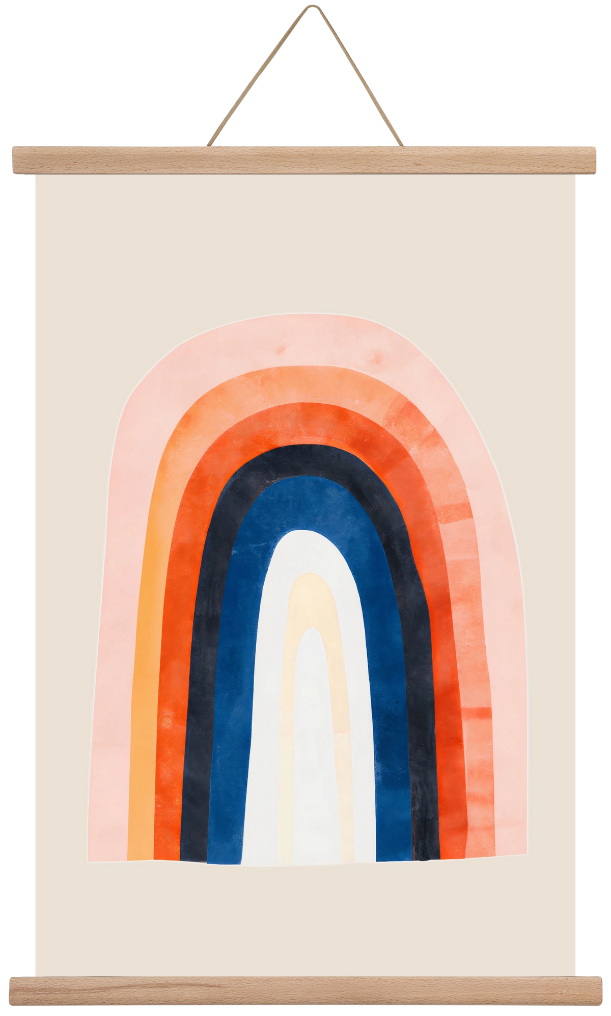 Over the rainbow, 40x60 cm (40x60 cm), Tölgy akasztó