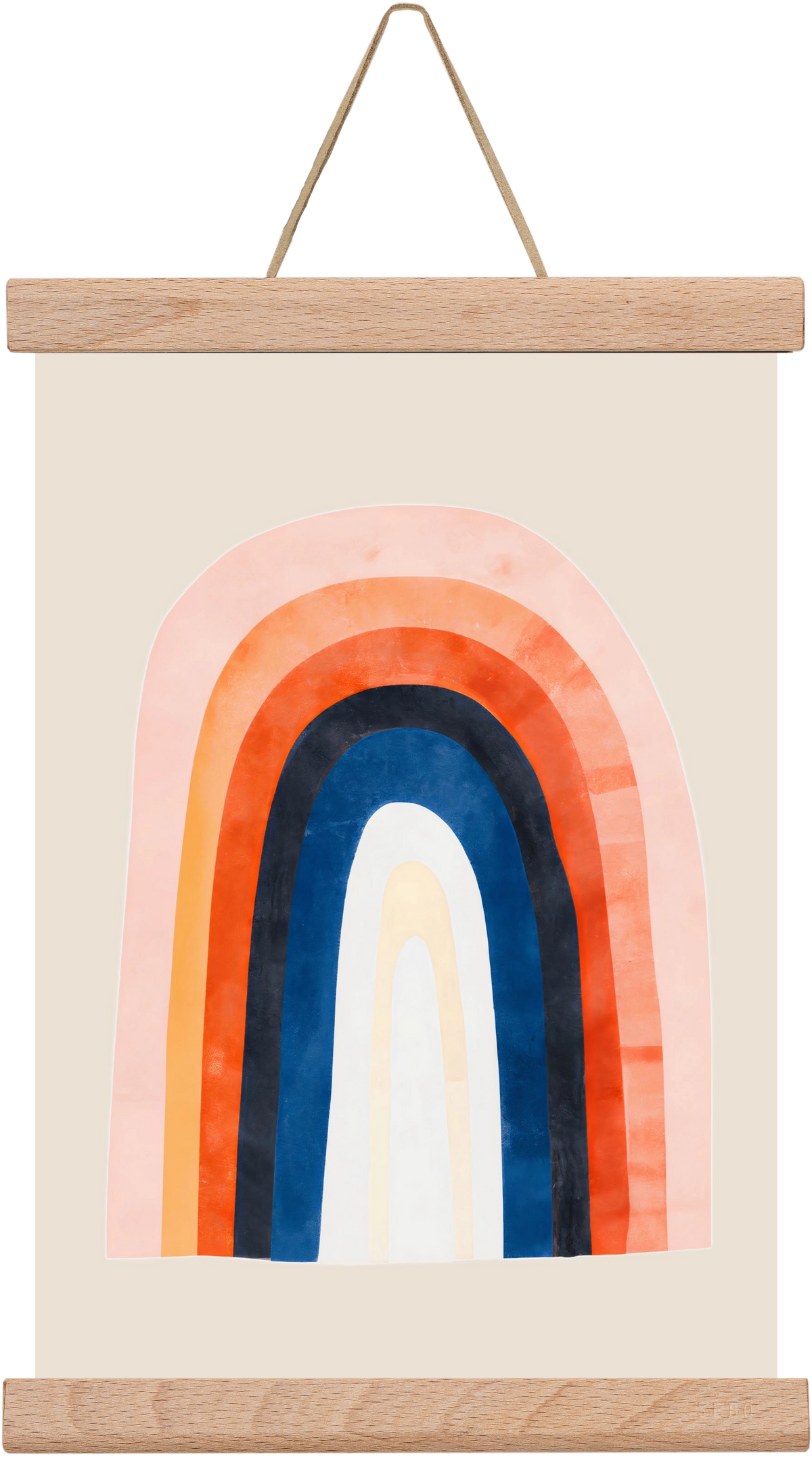 Over the rainbow, 20x30 cm (20x30 cm), Tölgy akasztó