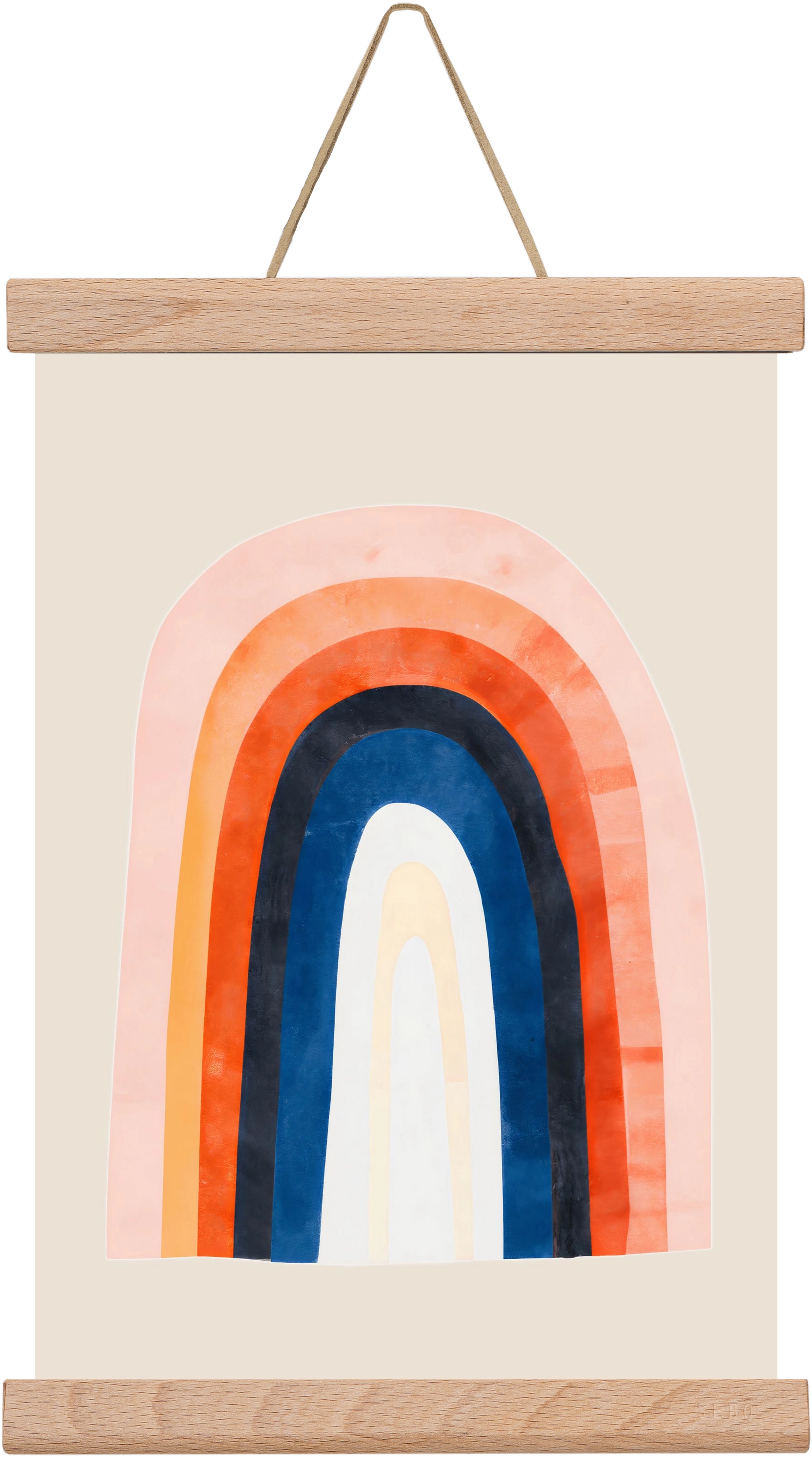 Over the rainbow, 20x30 cm (20x30 cm), Tölgy akasztó