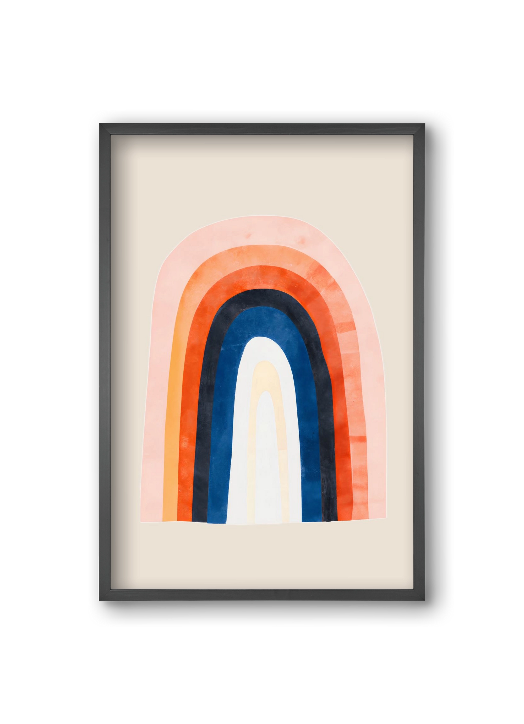 Over the rainbow, 20x30 cm (20x30 cm), Fekete keret