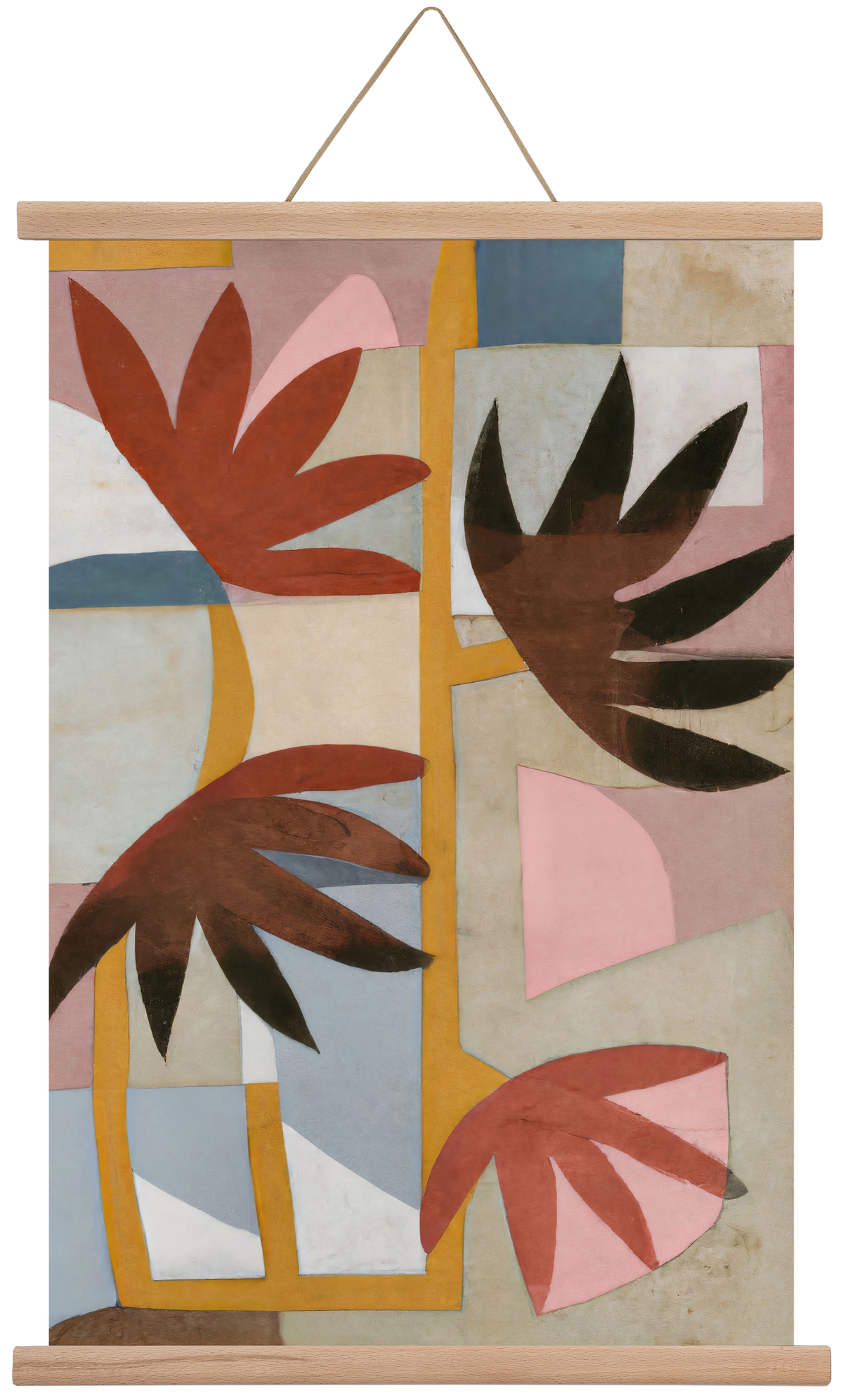 Flower safari, 40x60 cm (40x60 cm), Tölgy akasztó