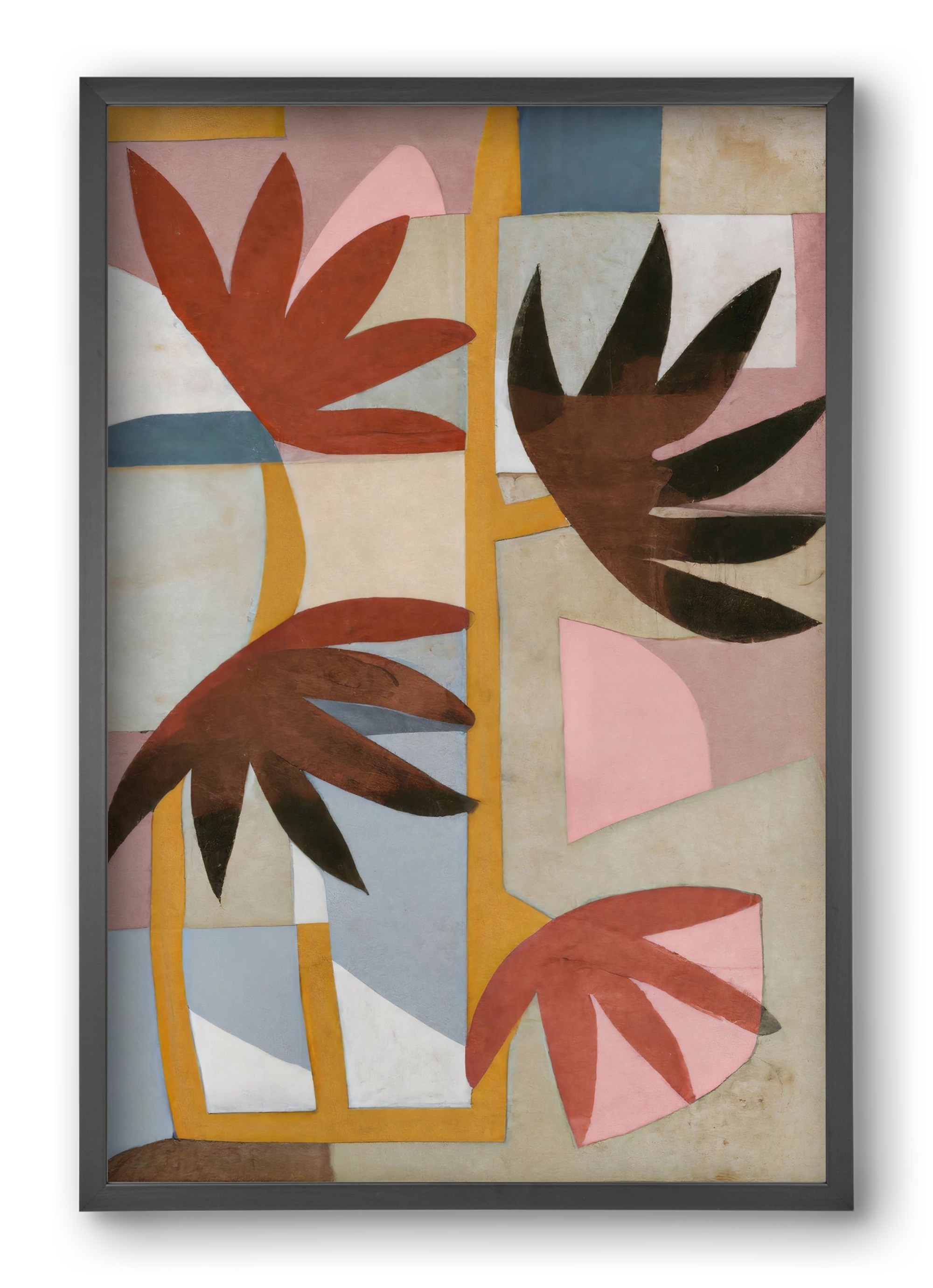 Flower safari, 40x60 cm (40x60 cm), Fekete keret