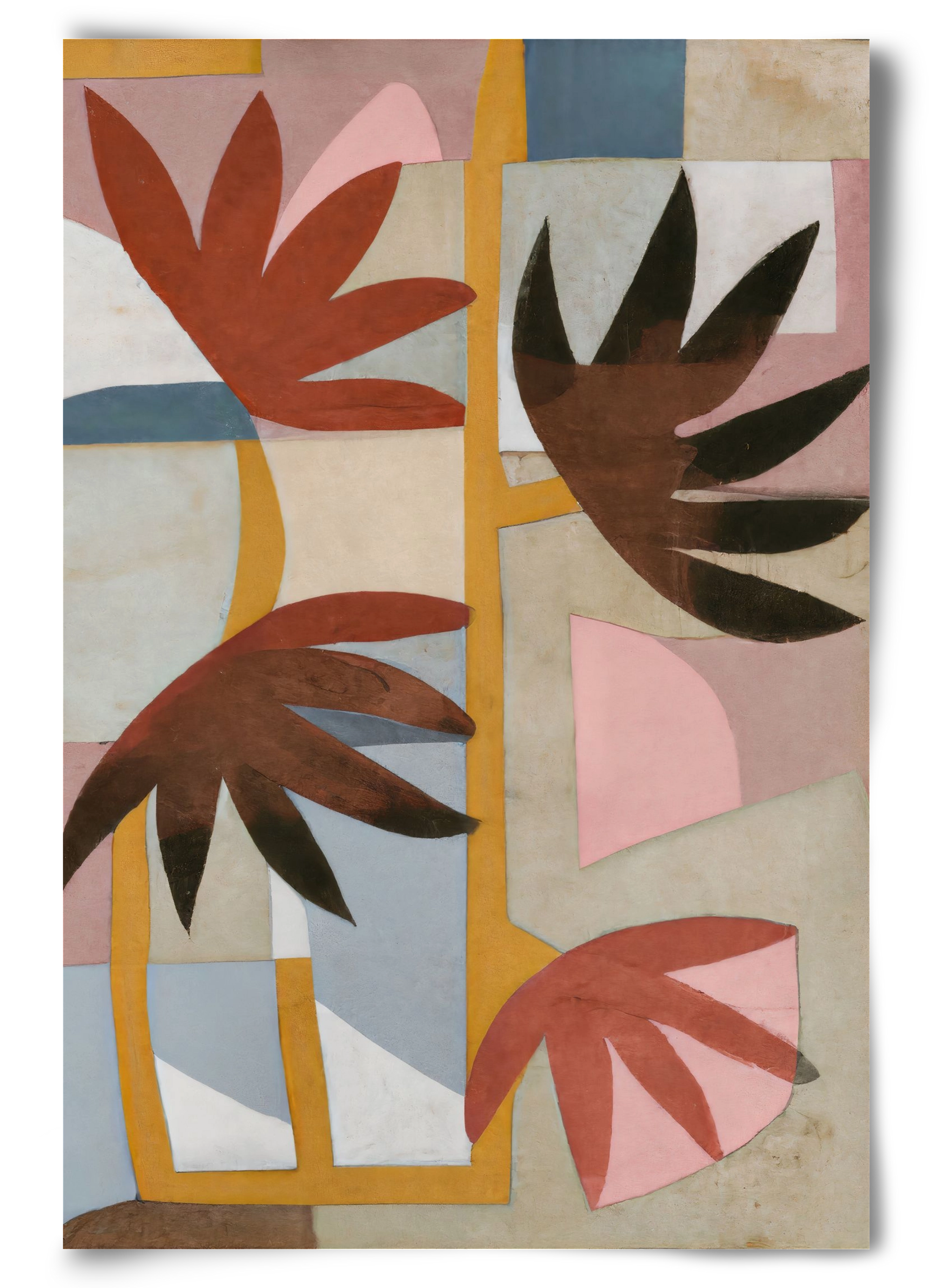 Flower safari, 60x90 cm, Keret nélkül