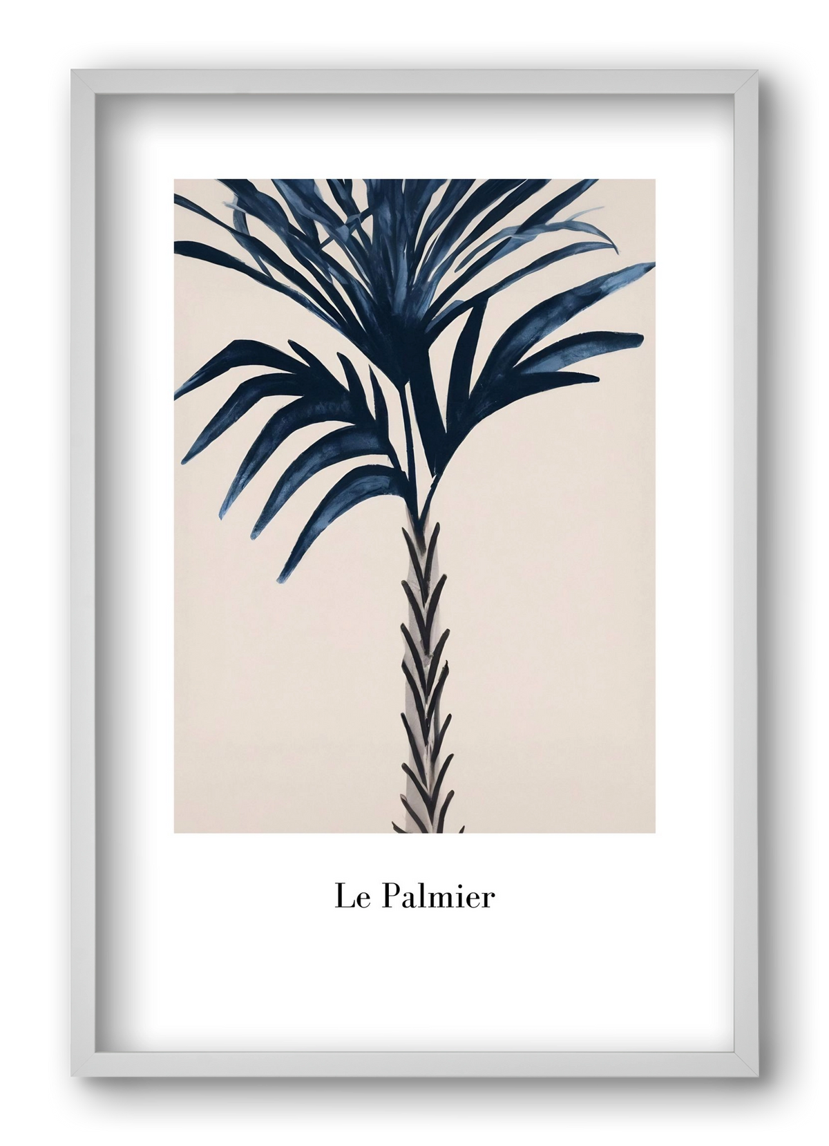 Le palmier, 40x60 cm (40x60 cm), Fehér keret