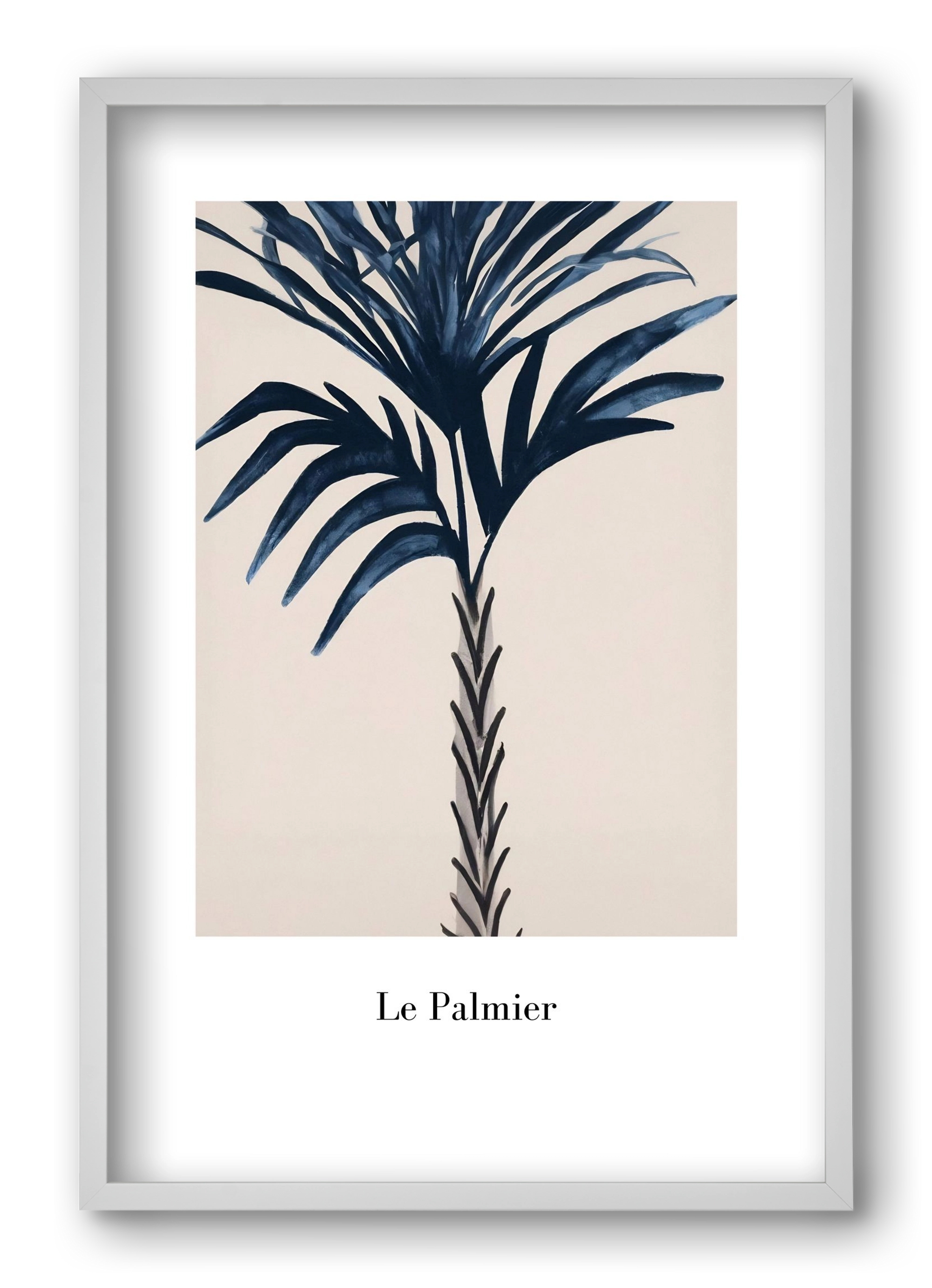 Le palmier, 40x60 cm (40x60 cm), Fehér keret