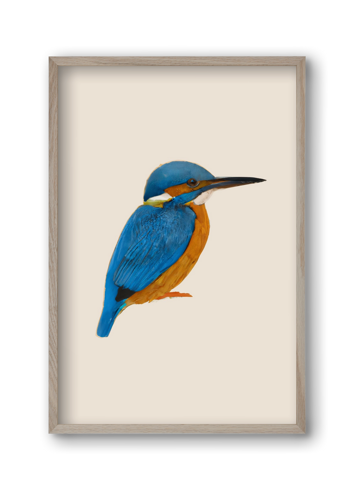 Rainforest rebel, 30x45 cm (30x45 cm), Tölgy keret