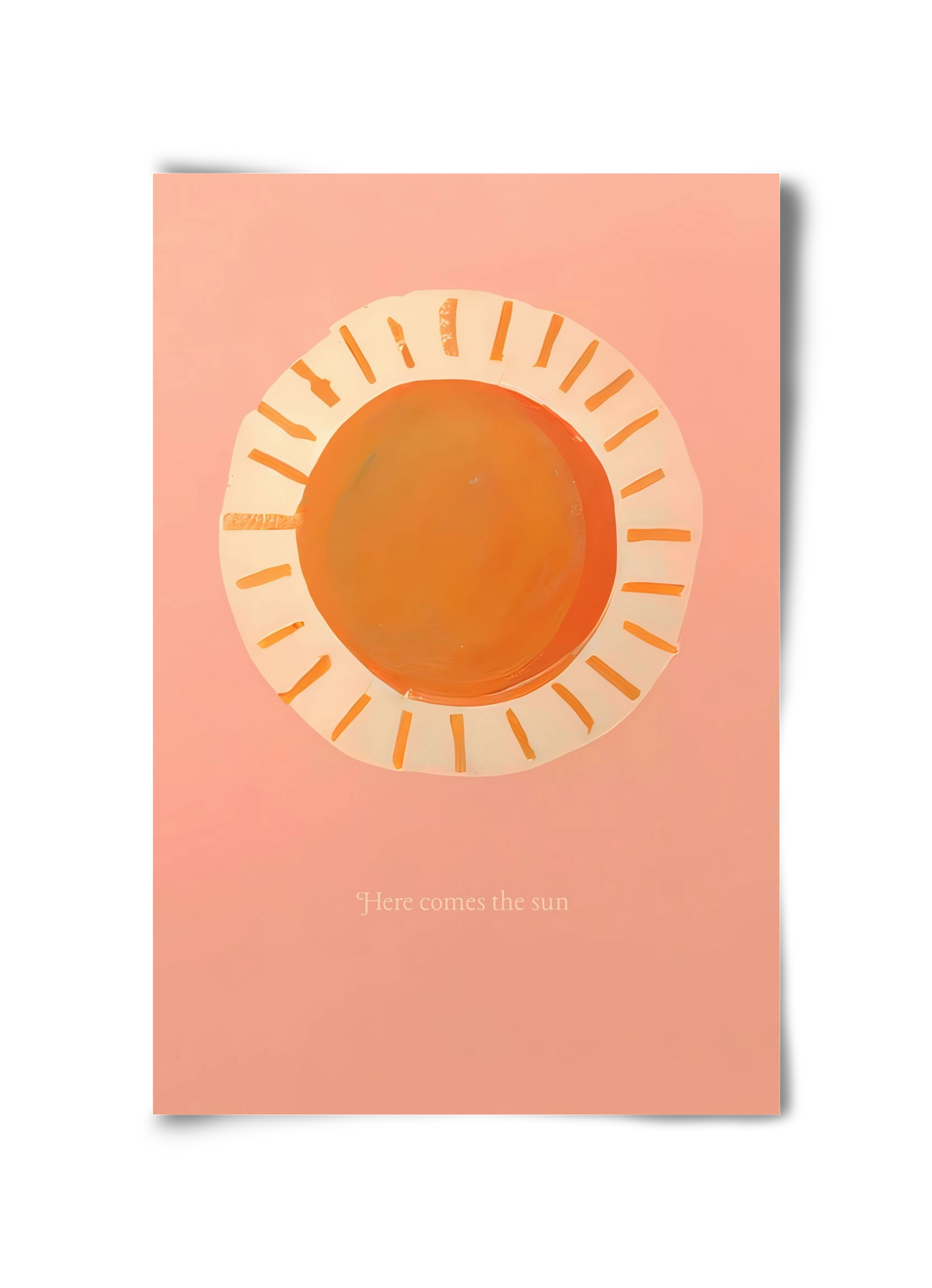 Here comes the sun, 30x45 cm, Keret nélkül