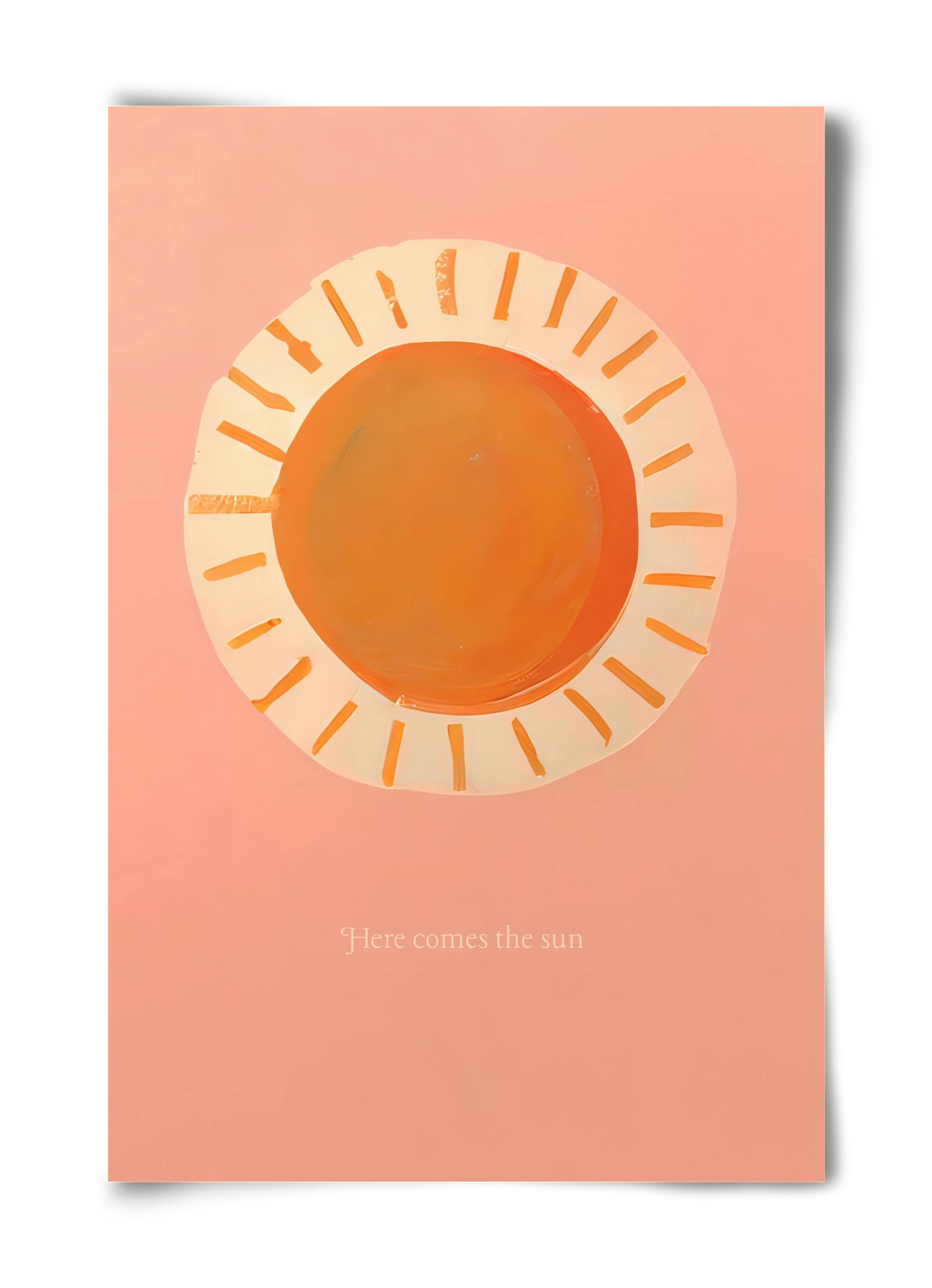 Here comes the sun, 40x60 cm, Keret nélkül