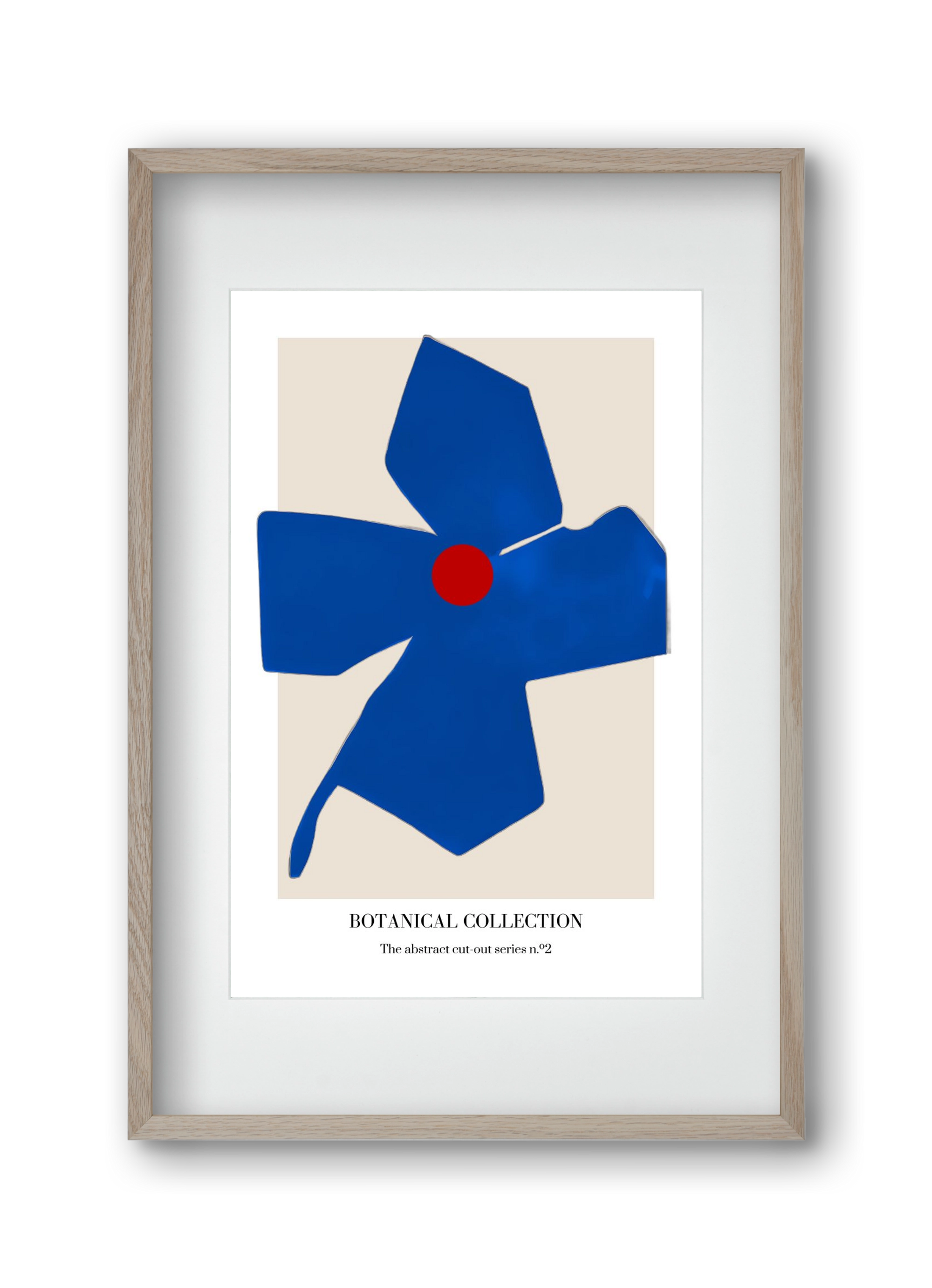 Botanical collection 2, 30x45 cm (20x30 cm), Tölgy keret, paszpartuval