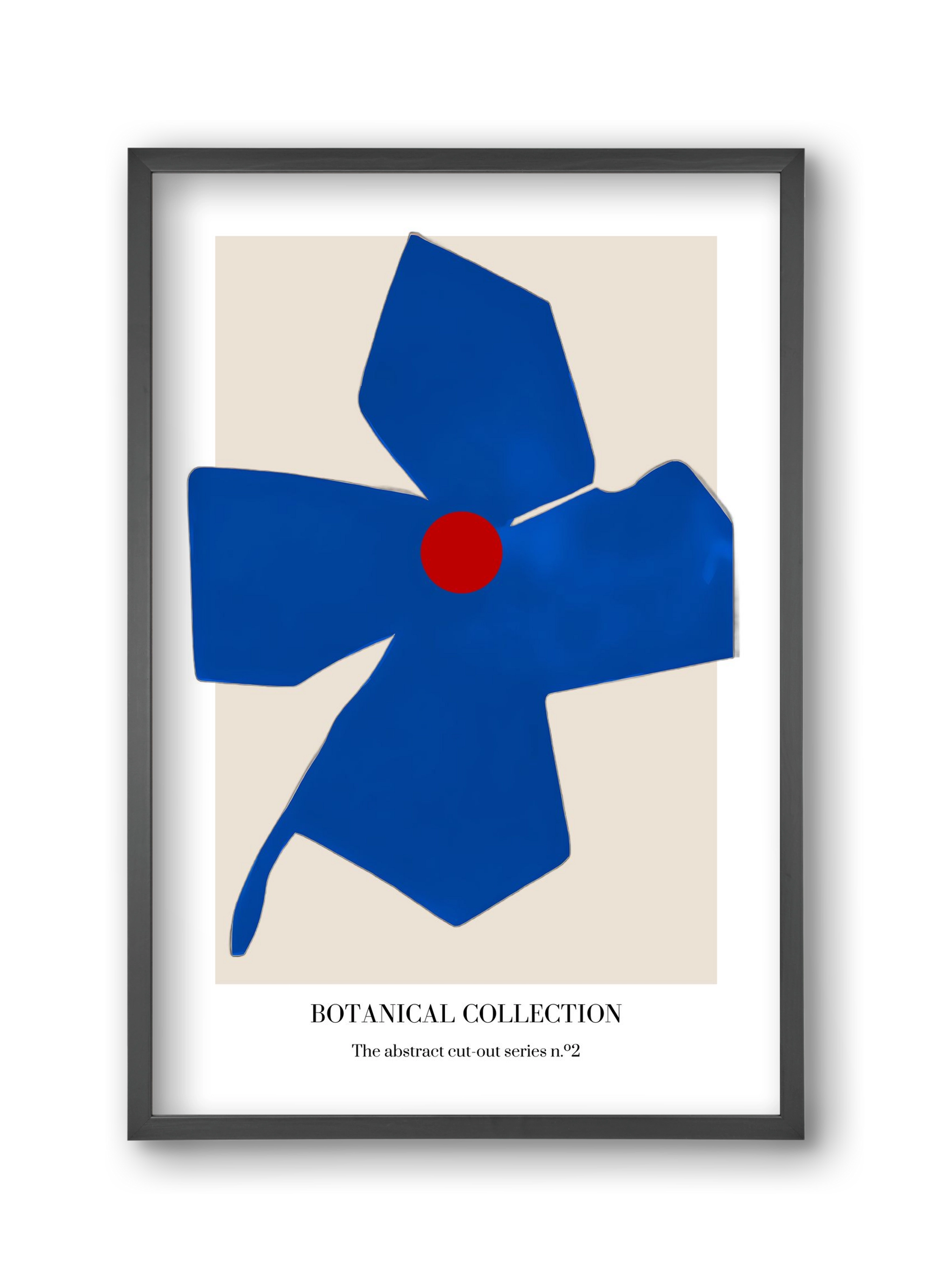 Botanical collection 2, 30x45 cm (30x45 cm), Fekete keret