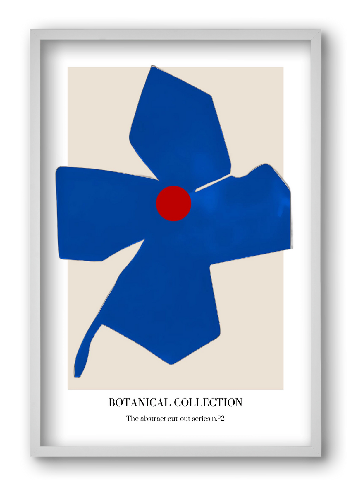 Botanical collection 2, 40x60 cm (40x60 cm), Fehér keret