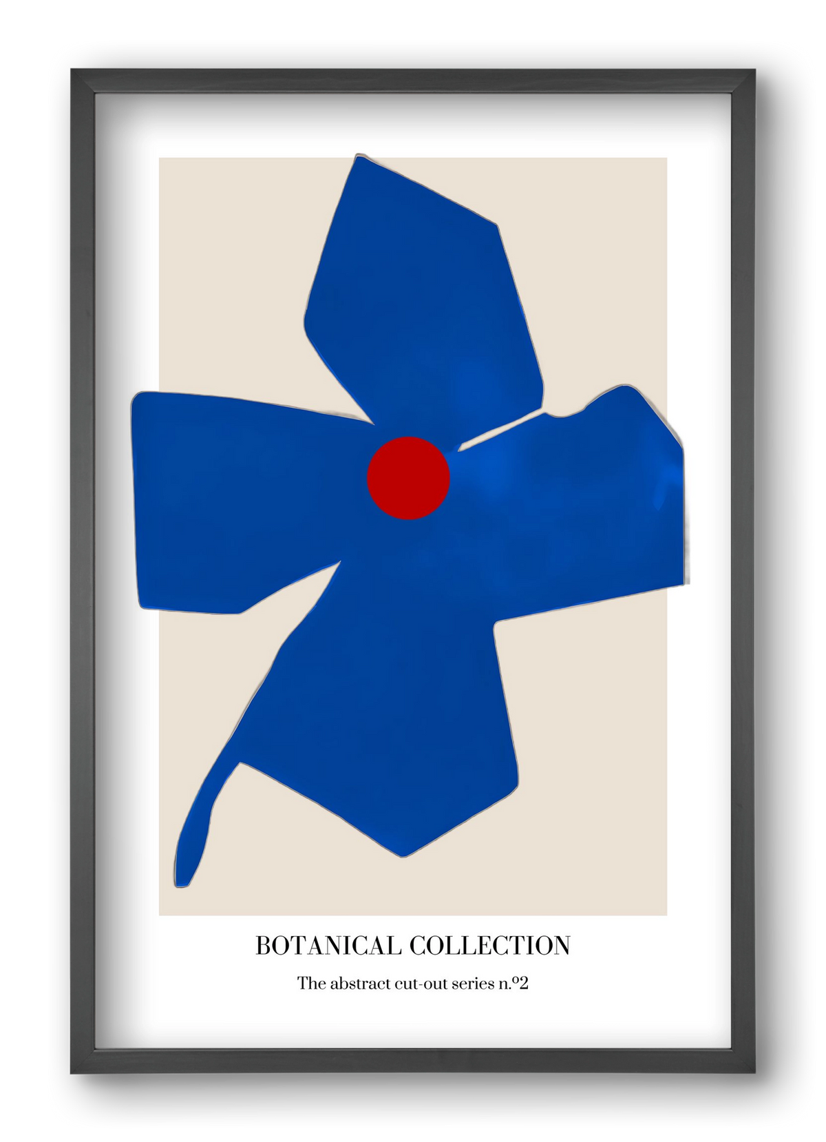 Botanical collection 2, 40x60 cm (40x60 cm), Fekete keret