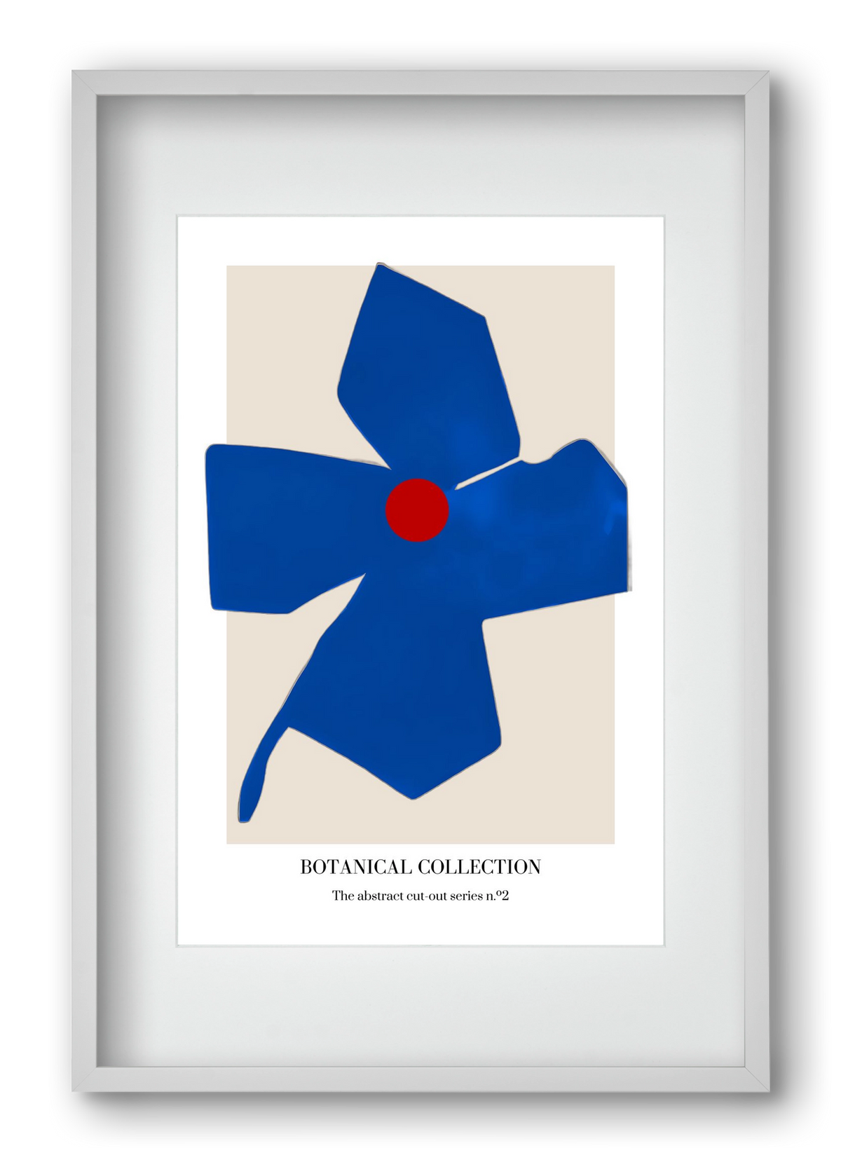 Botanical collection 2, 40x60 cm (30x45 cm), Fehér keret, paszpartuval