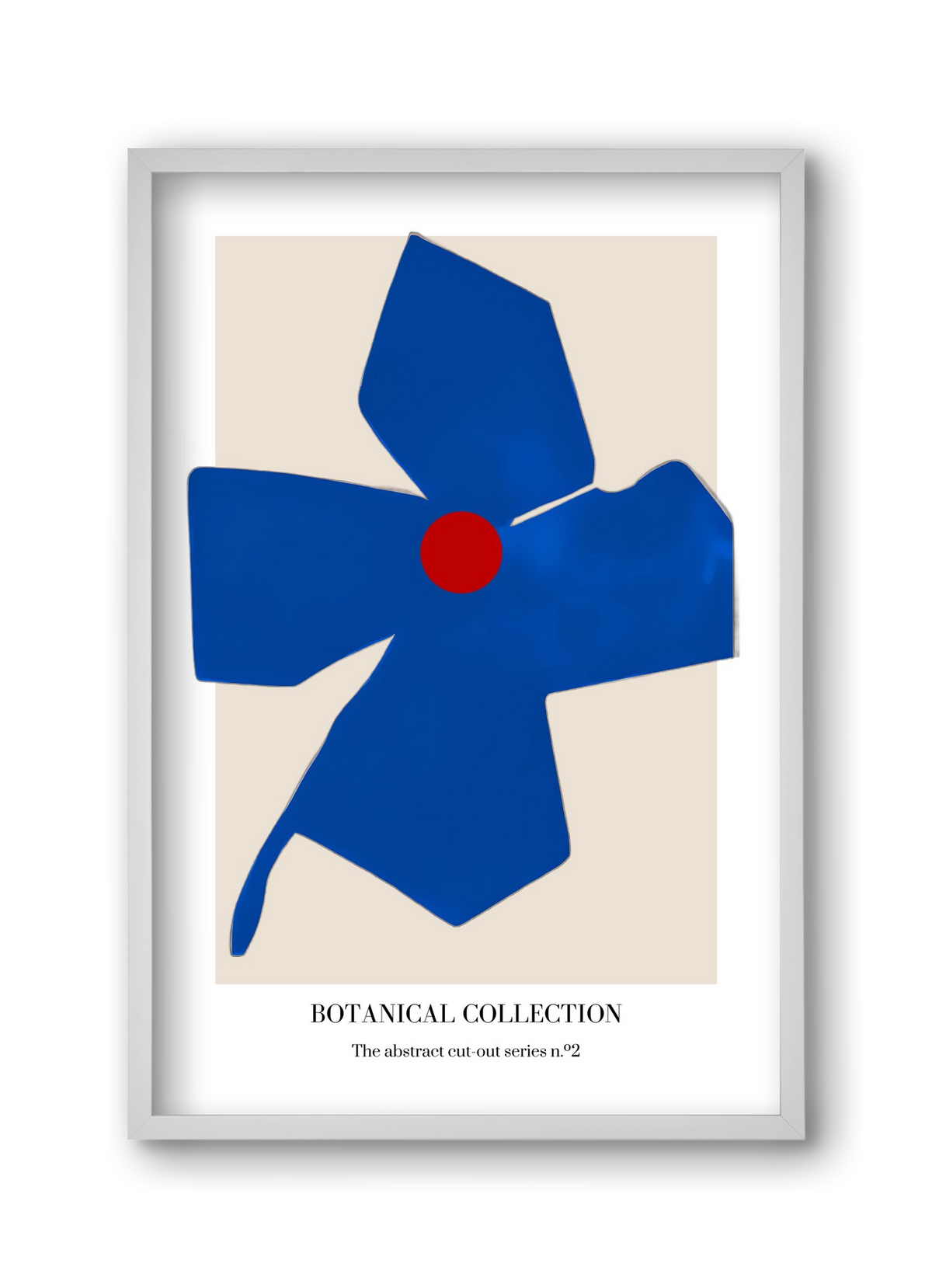 Botanical collection 2, 30x45 cm (30x45 cm), Fehér keret