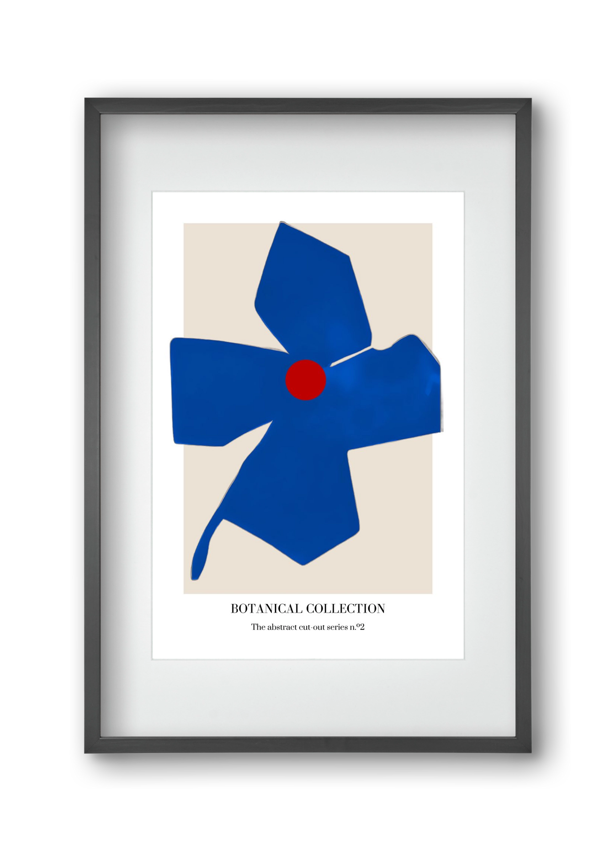 Botanical collection 2, 30x45 cm (20x30 cm), Fekete keret, paszpartuval