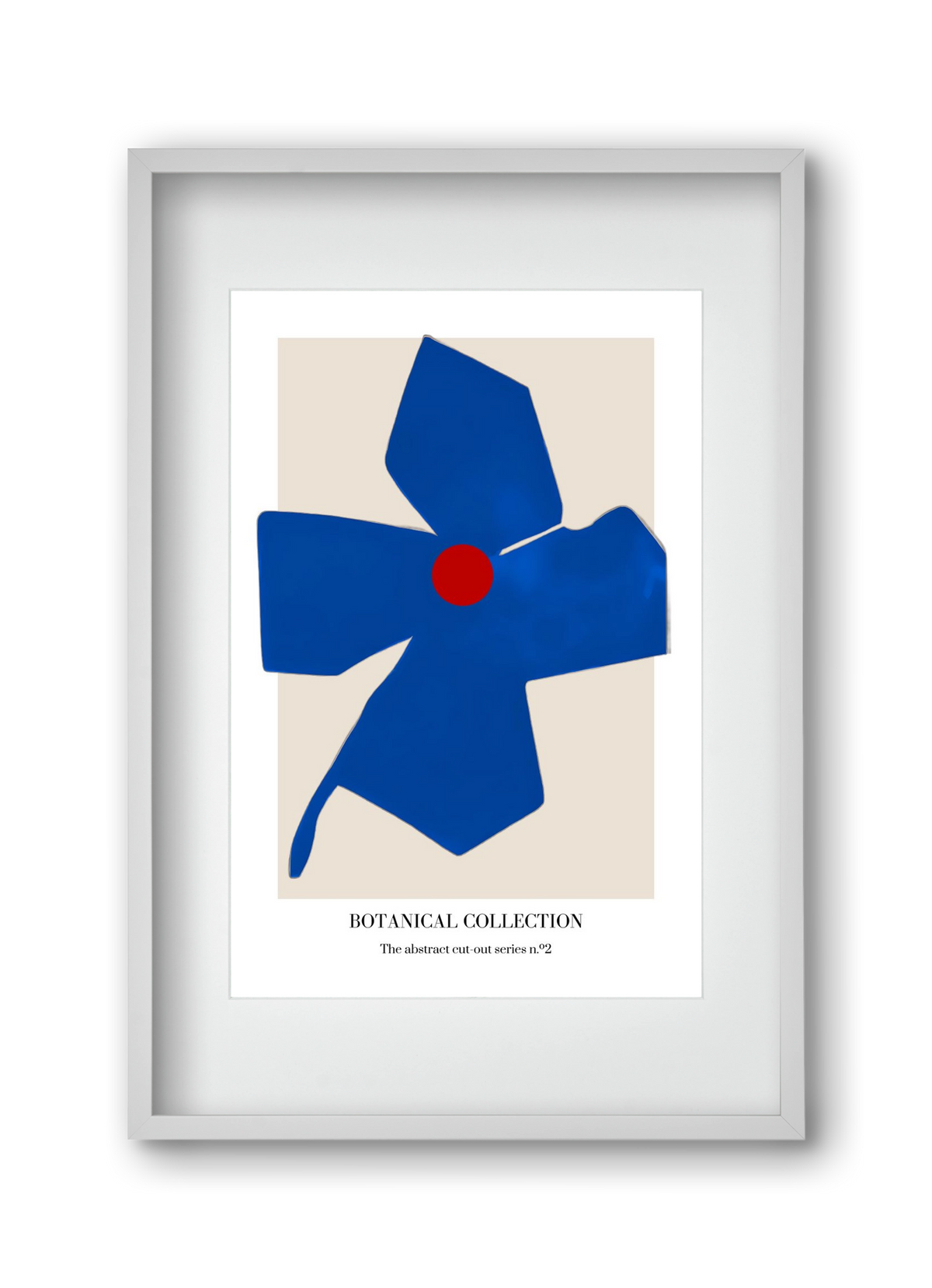 Botanical collection 2, 30x45 cm (20x30 cm), Fehér keret, paszpartuval