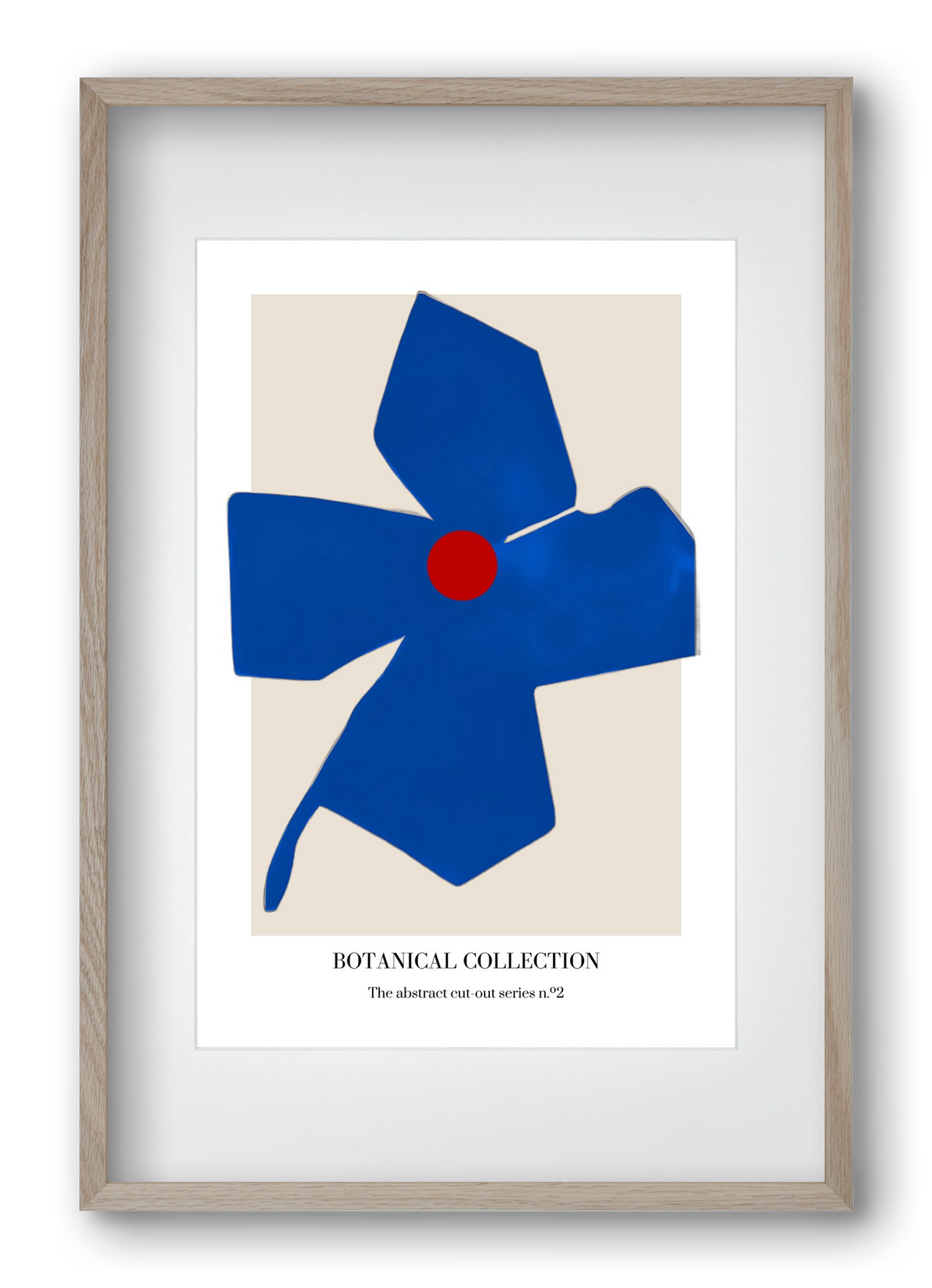 Botanical collection 2, 40x60 cm (30x45 cm), Tölgy keret, paszpartuval