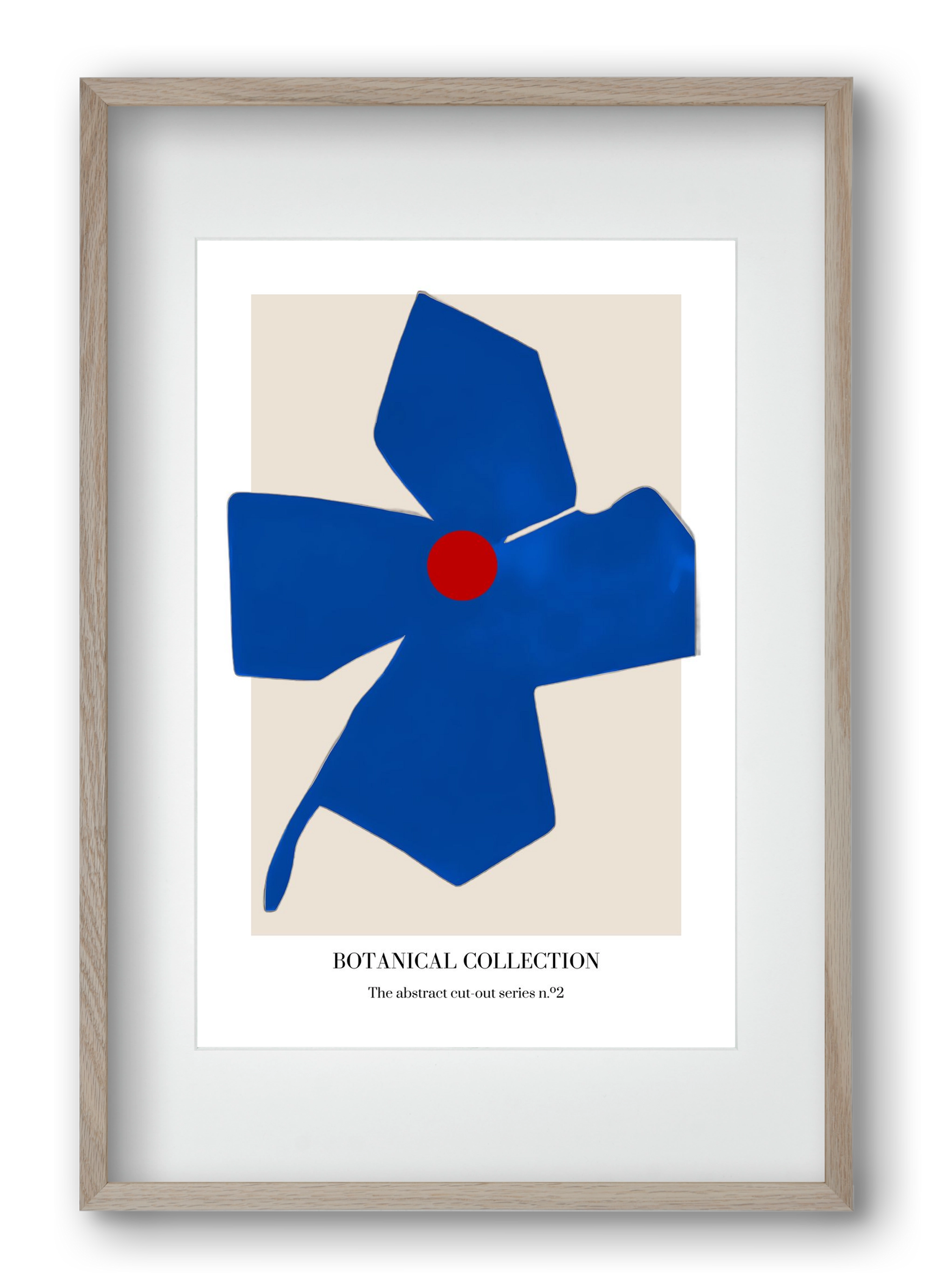 Botanical collection 2, 40x60 cm (30x45 cm), Tölgy keret, paszpartuval