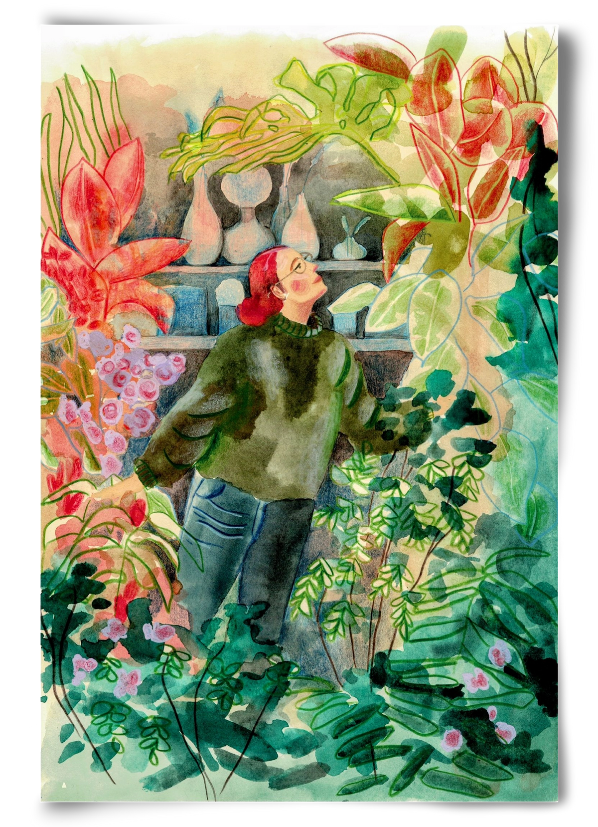 virágálom, 60x90 cm, Keret nélkül