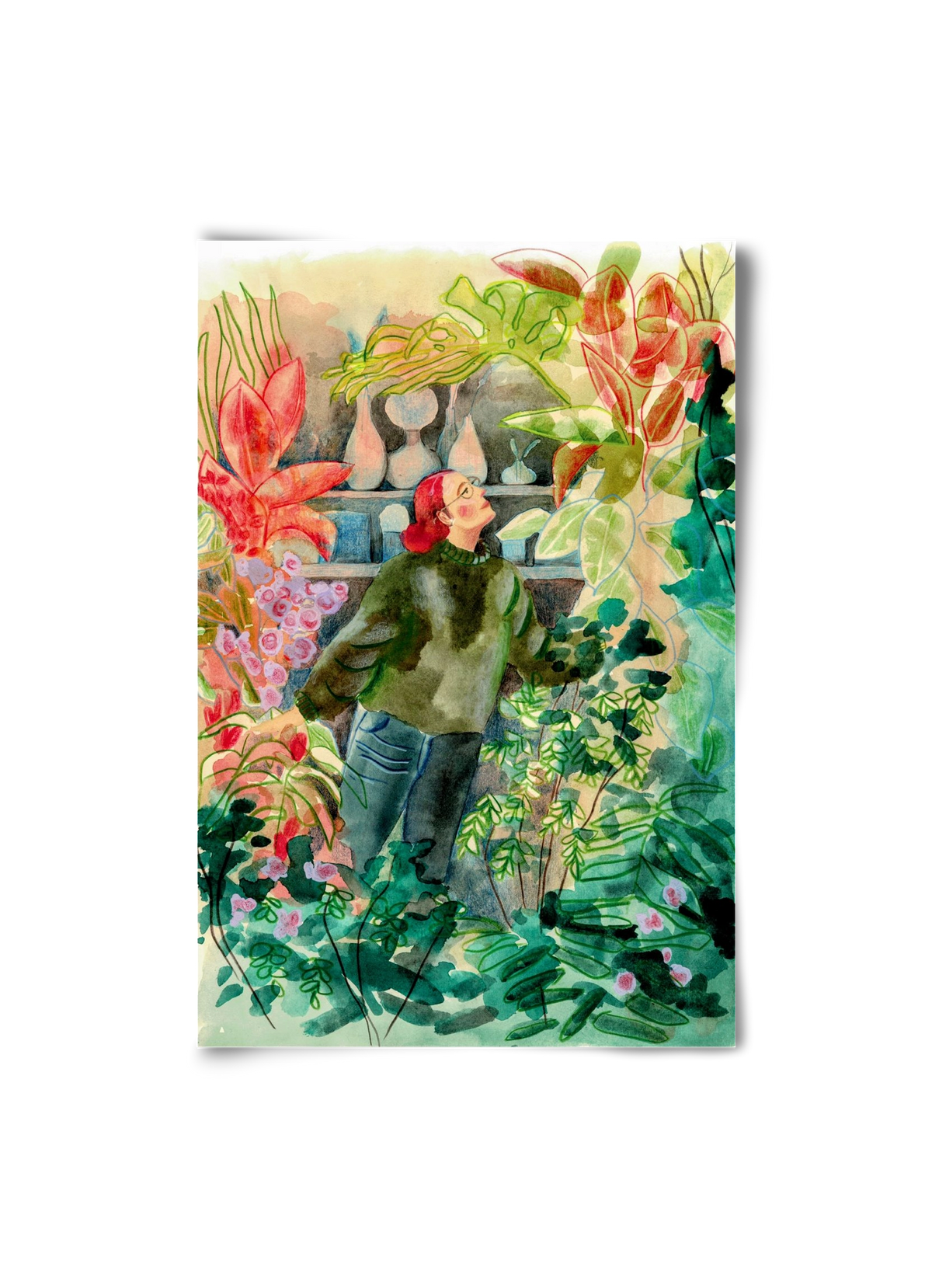 virágálom, 20x30 cm, Keret nélkül