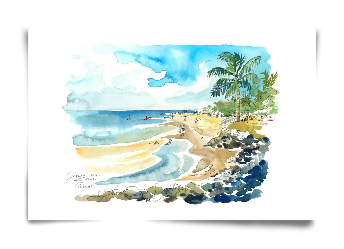 Jericoacoara, Brazil - 2025.01.03., 60x40 cm, Keret nélkül