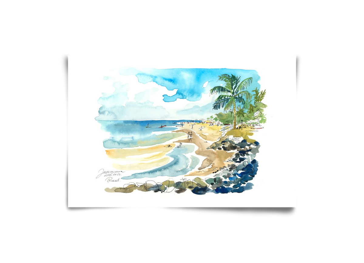 Jericoacoara, Brazil - 2025.01.03., 30x20 cm, Keret nélkül