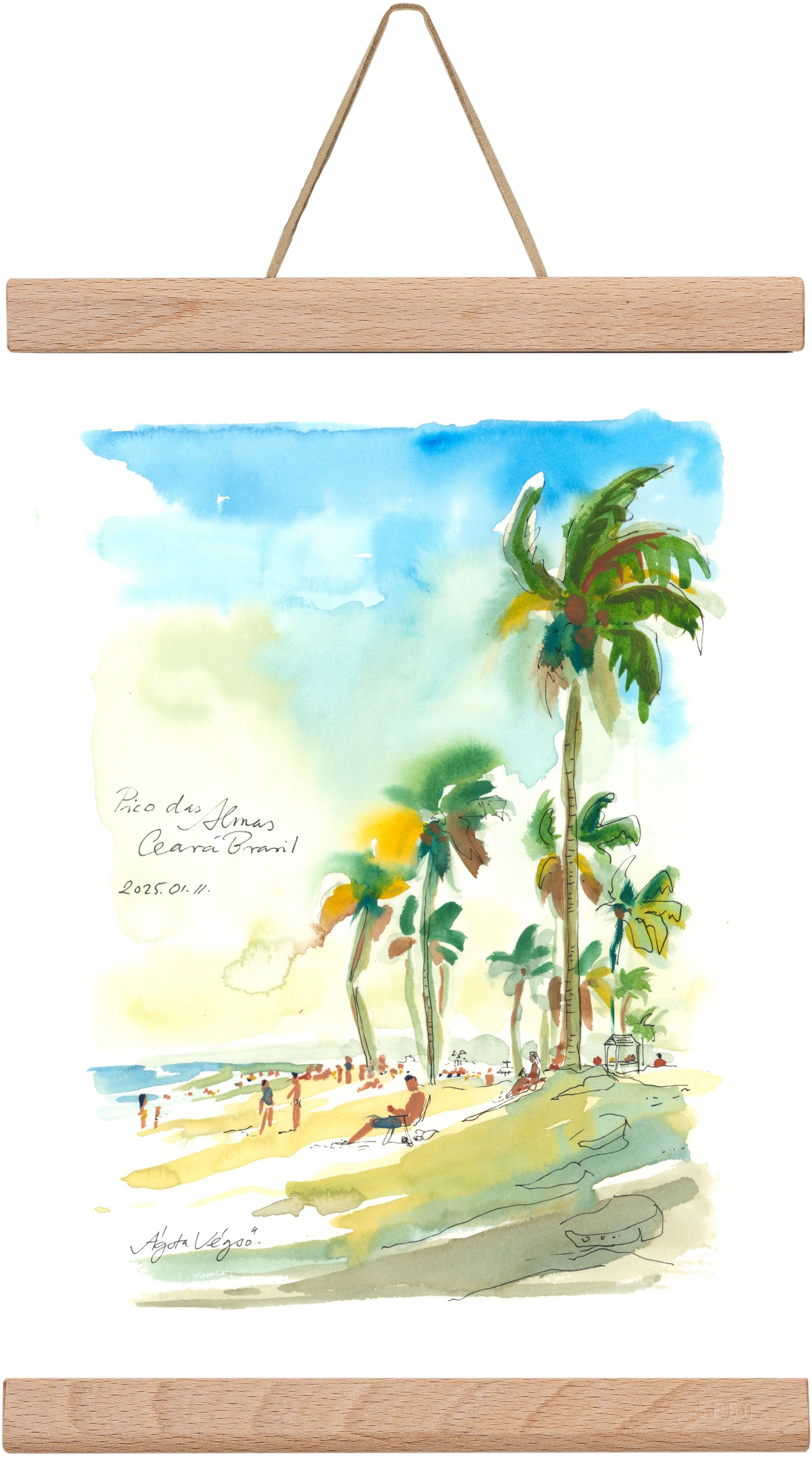 Pico de Almas, Brazil - 2025.01.11, 20x30 cm (20x30 cm), Tölgy akasztó