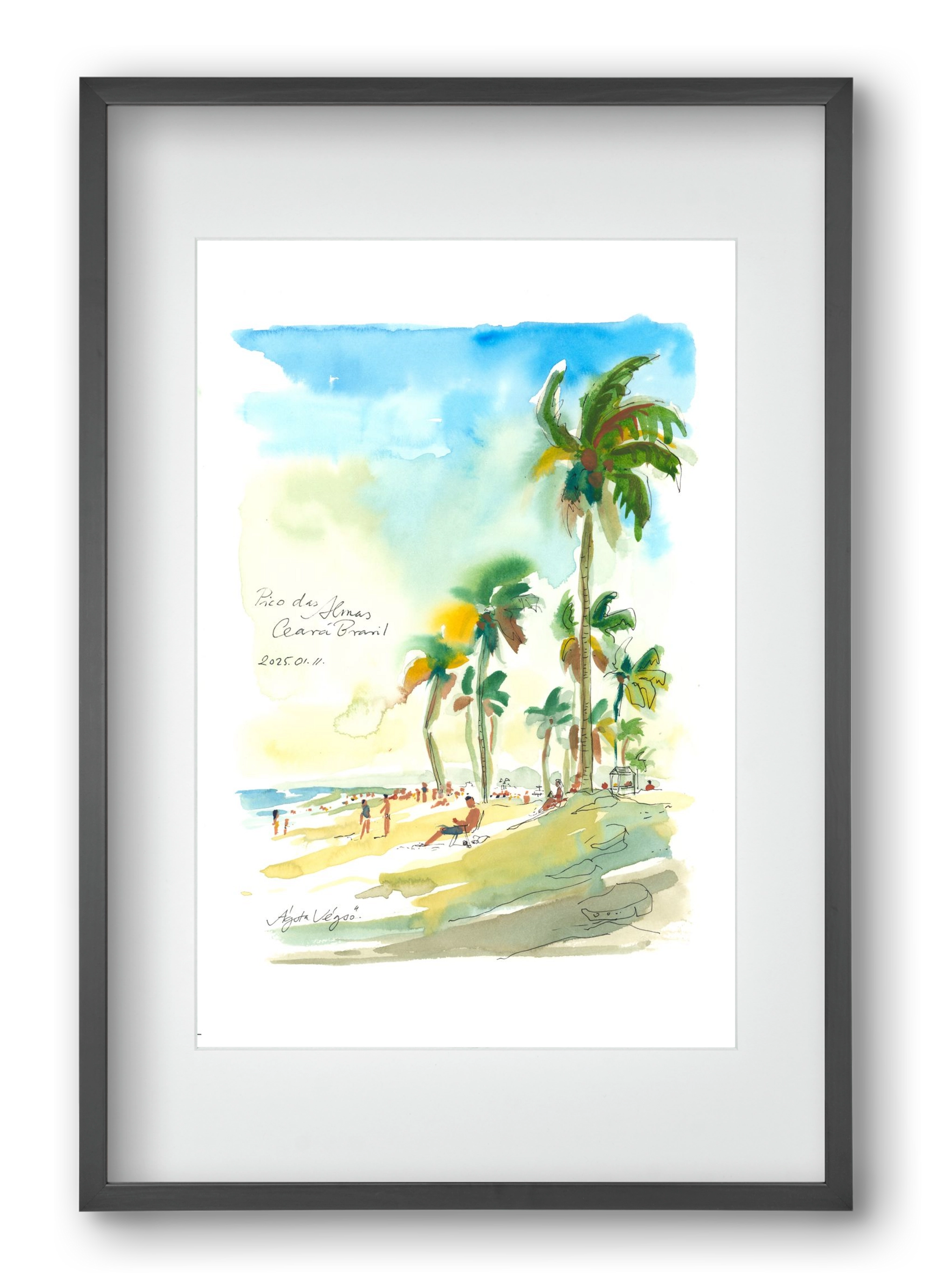 Pico de Almas, Brazil - 2025.01.11, 40x60 cm (30x45 cm), Fekete keret, paszpartuval