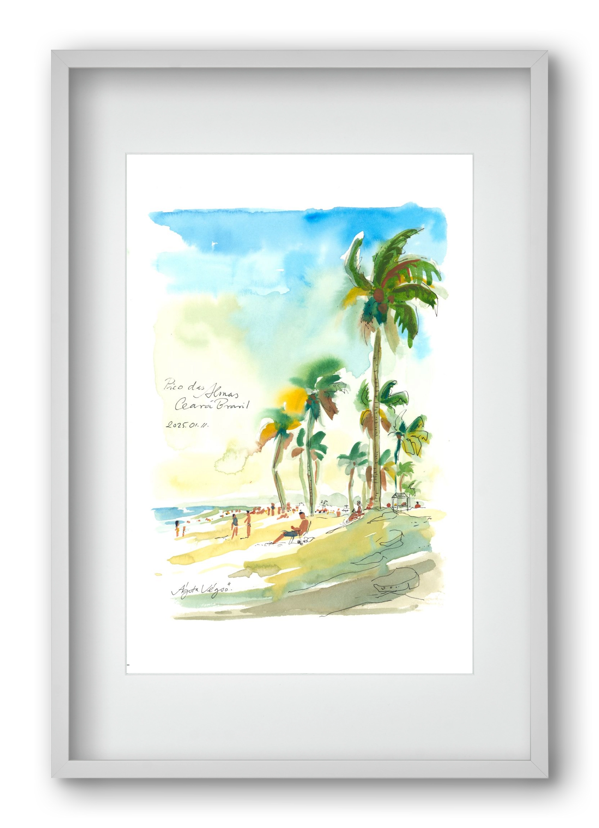 Pico de Almas, Brazil - 2025.01.11, 40x60 cm (30x45 cm), Fehér keret, paszpartuval