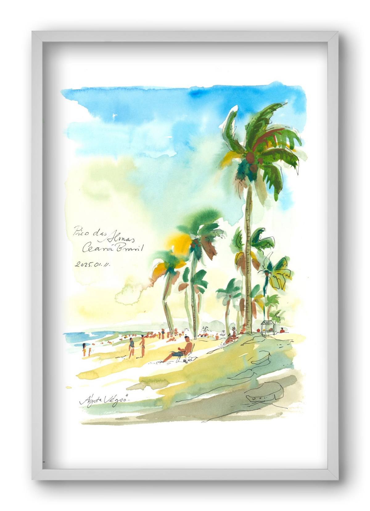 Pico de Almas, Brazil - 2025.01.11, 40x60 cm (40x60 cm), Fehér keret