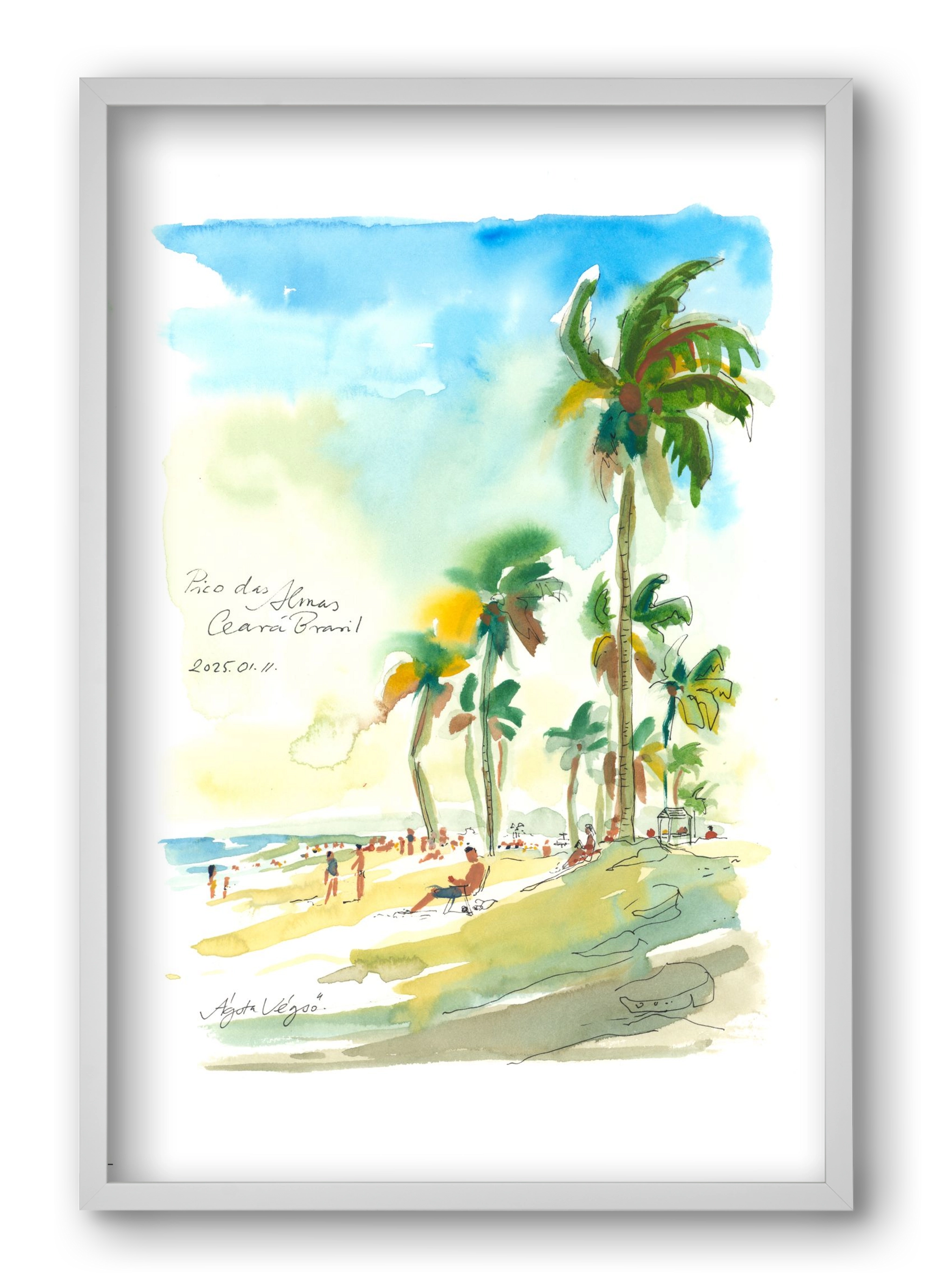 Pico de Almas, Brazil - 2025.01.11, 40x60 cm (40x60 cm), Fehér keret