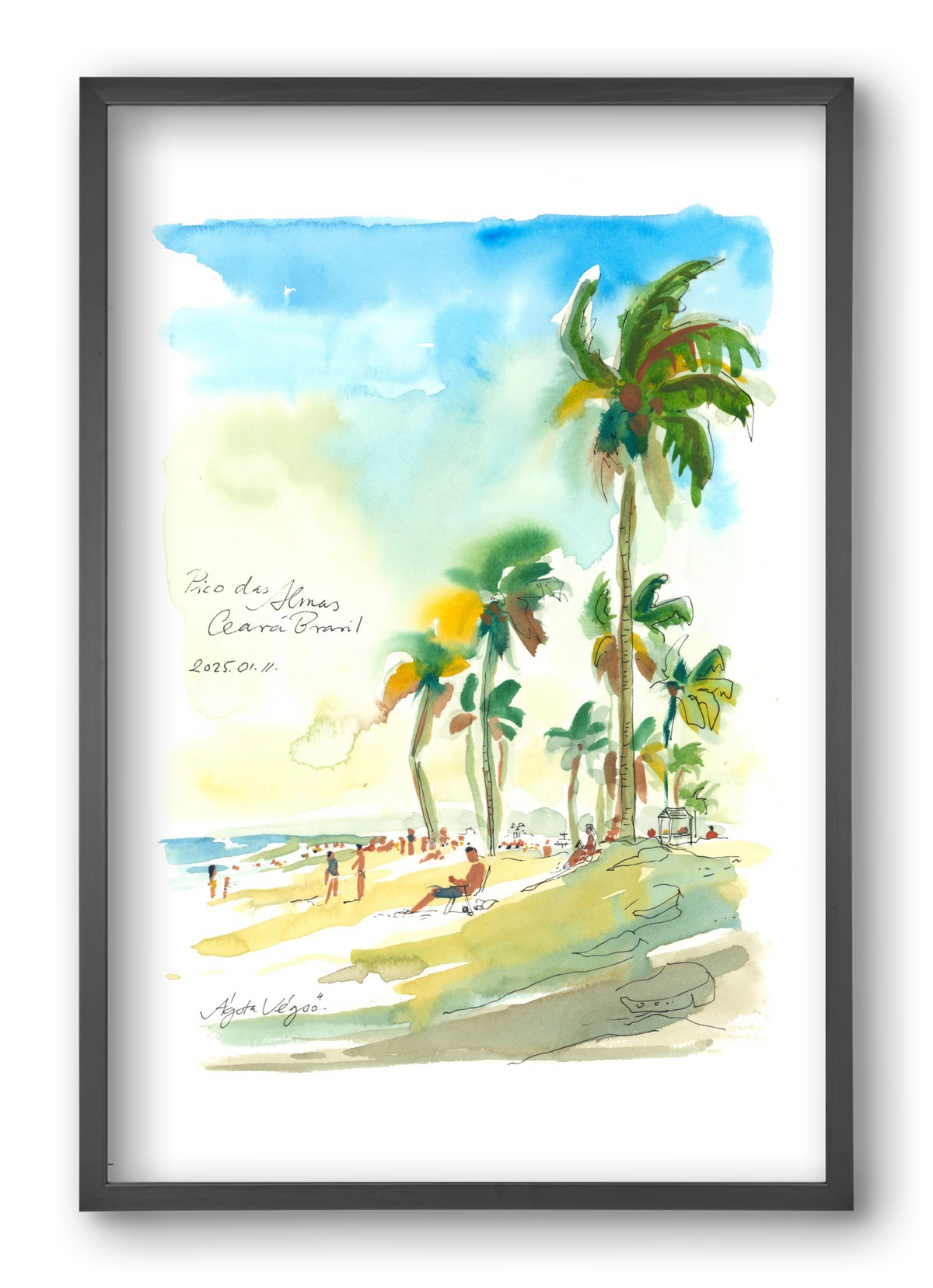 Pico de Almas, Brazil - 2025.01.11, 40x60 cm (40x60 cm), Fekete keret